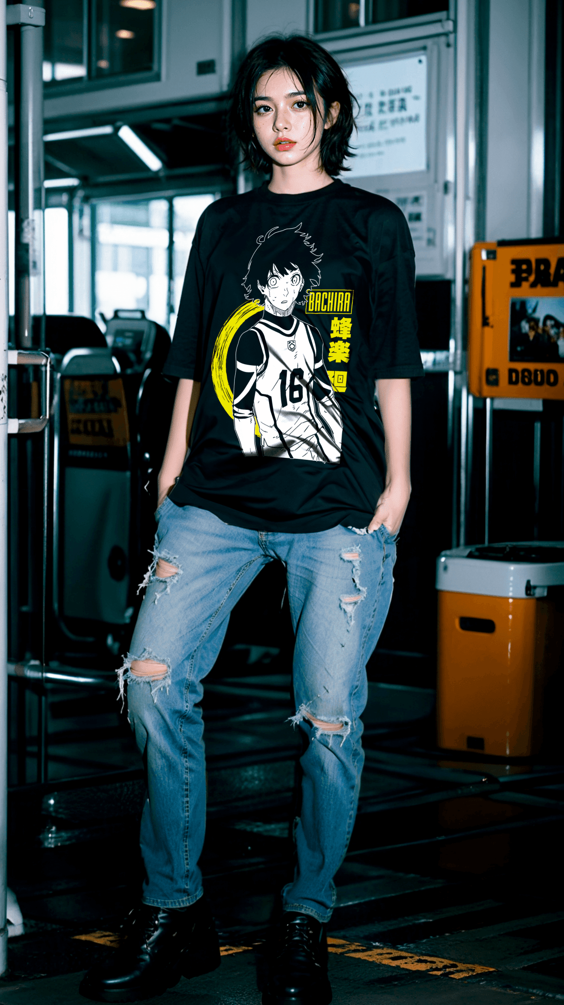 Playera Bachira - D1 (Corte Overzise y Corte Regular) - Kiracases by Pulso creativo