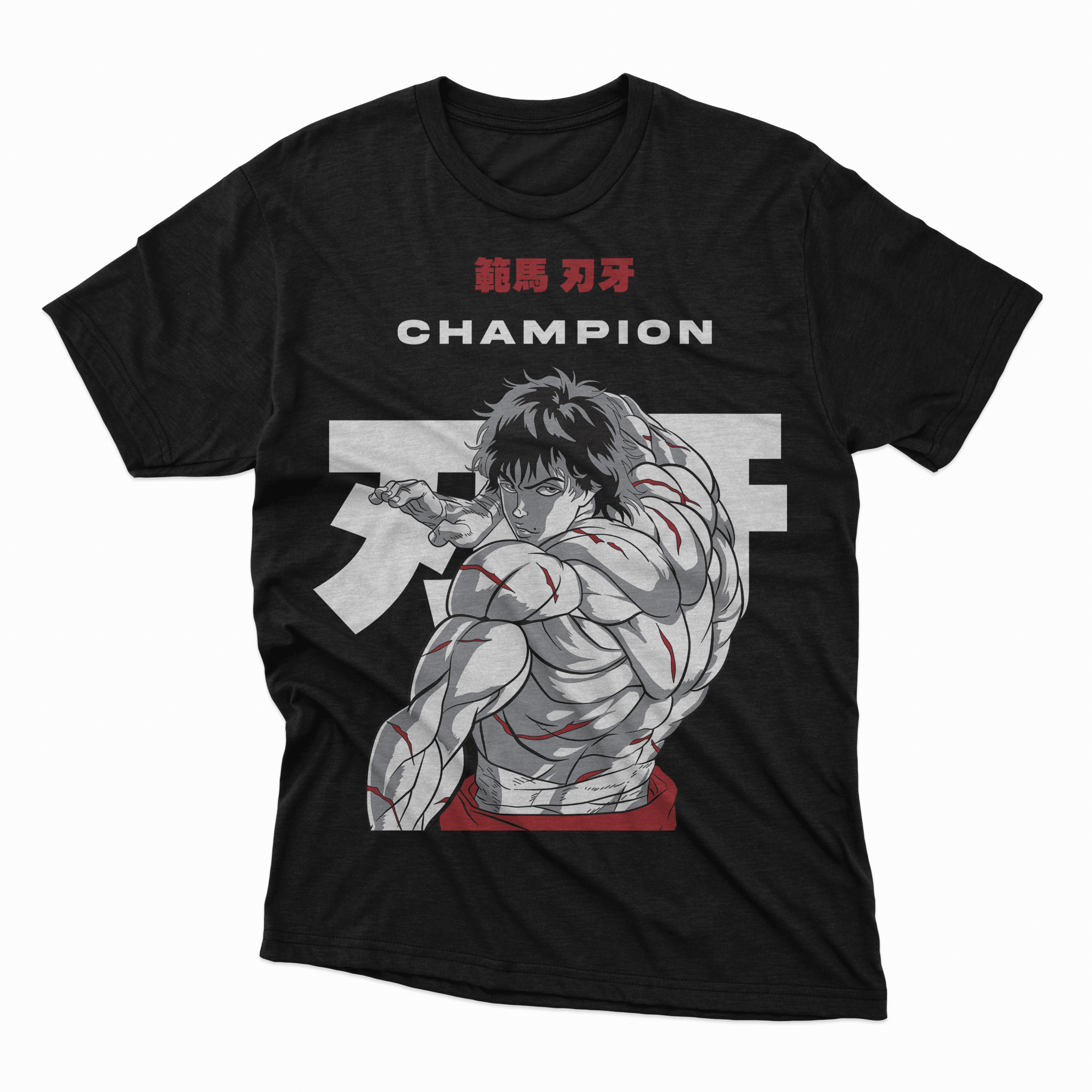 Playera Baki Hanma - D1 (Corte Overzise y Corte Regular) - Kiracases by Pulso creativo