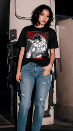 Playera Baki Hanma - D4 (Corte Overzise y Corte Regular) - Kiracases by Pulso creativo