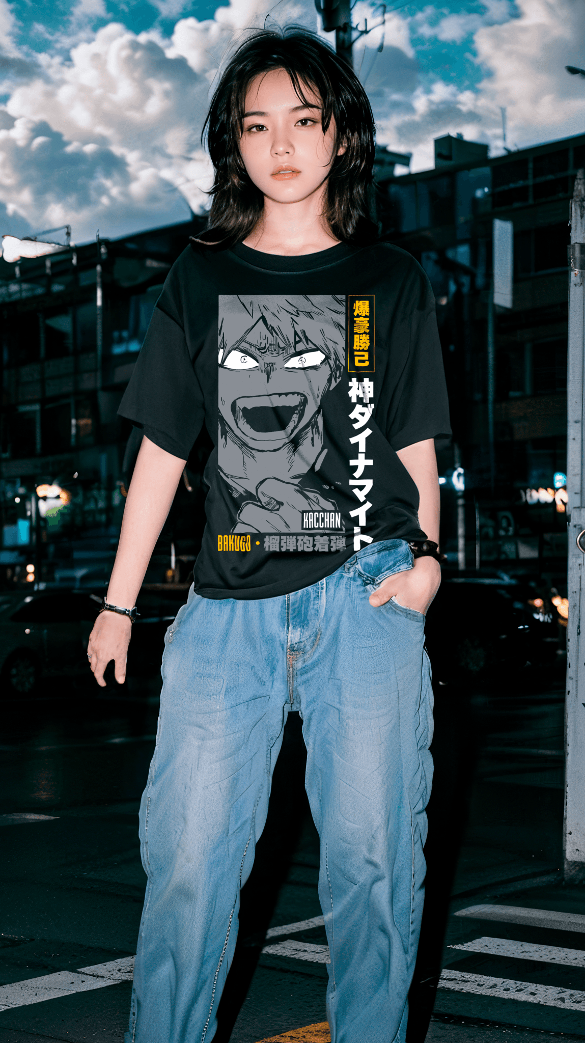 Playera Bakugo - D2 Corte Regular - Kiracases by Pulso creativo