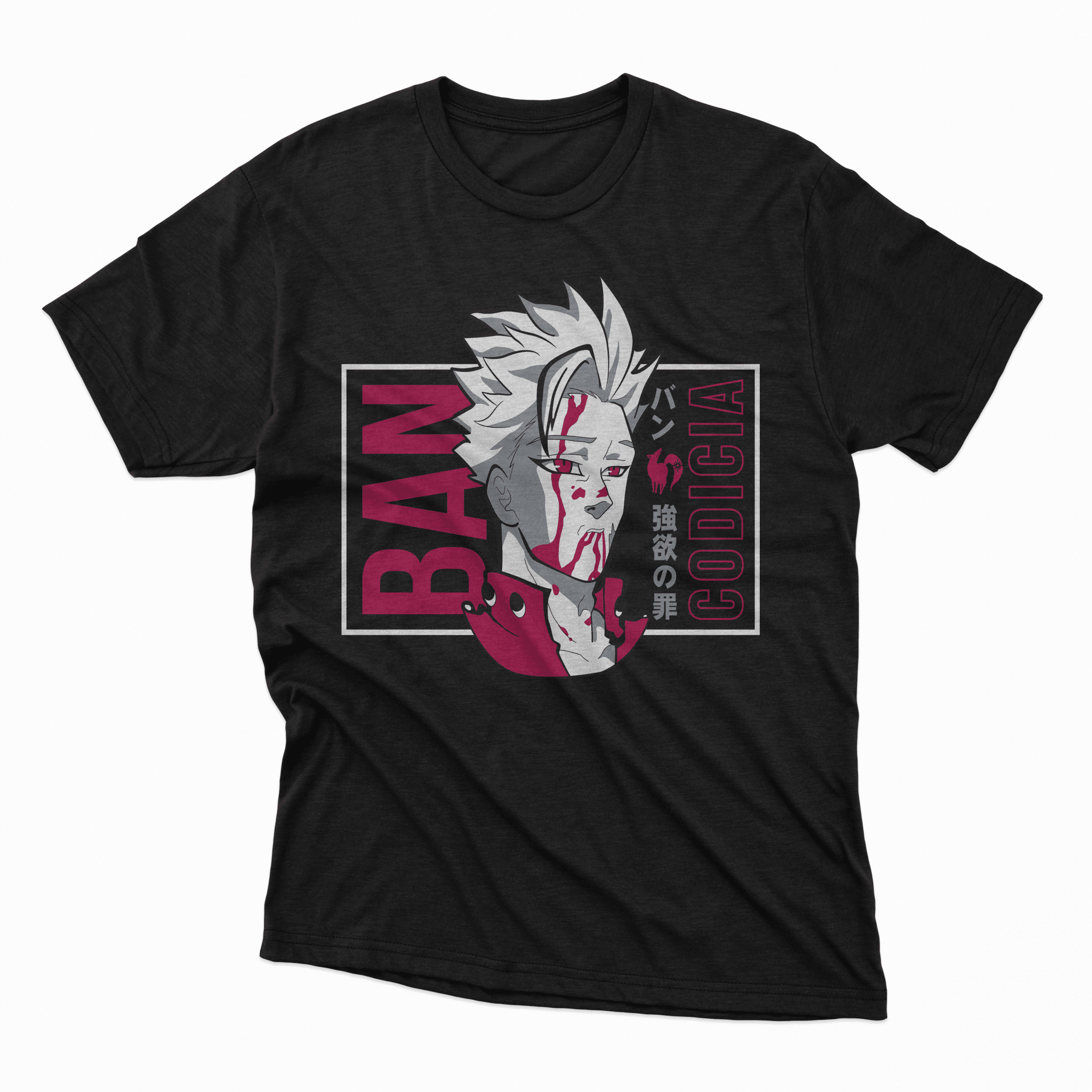 Playera Ban - D1 (Corte Regular) - Kiracases by Pulso creativo