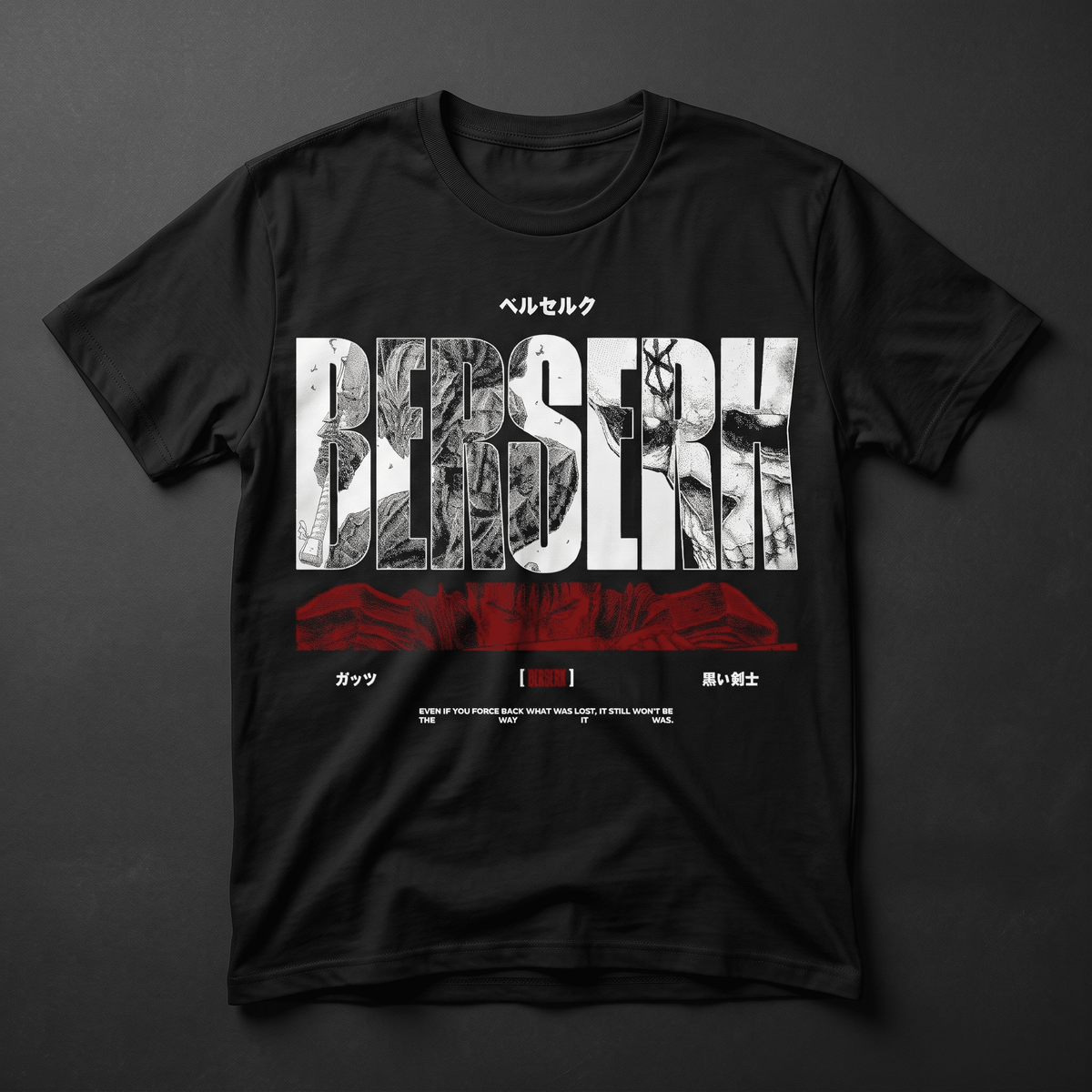 Playera Berserk - Diseño Manga 2 - Kiracases by Pulso creativo
