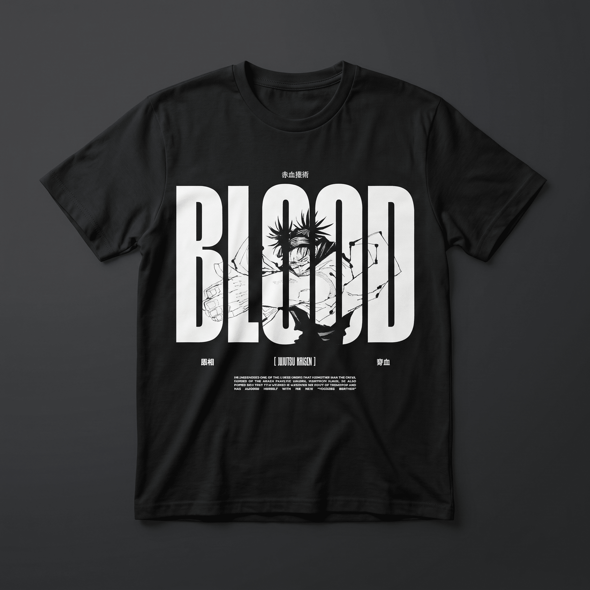 Playera Choso - Jujutsu Kaisen Diseño 2 - Kiracases by Pulso creativo