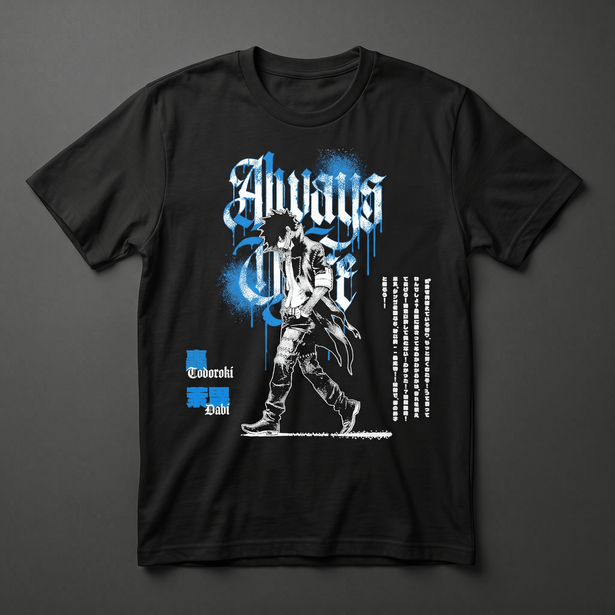 Playera Dabi - My Hero Academia Diseño 2 - Kiracases by Pulso creativo