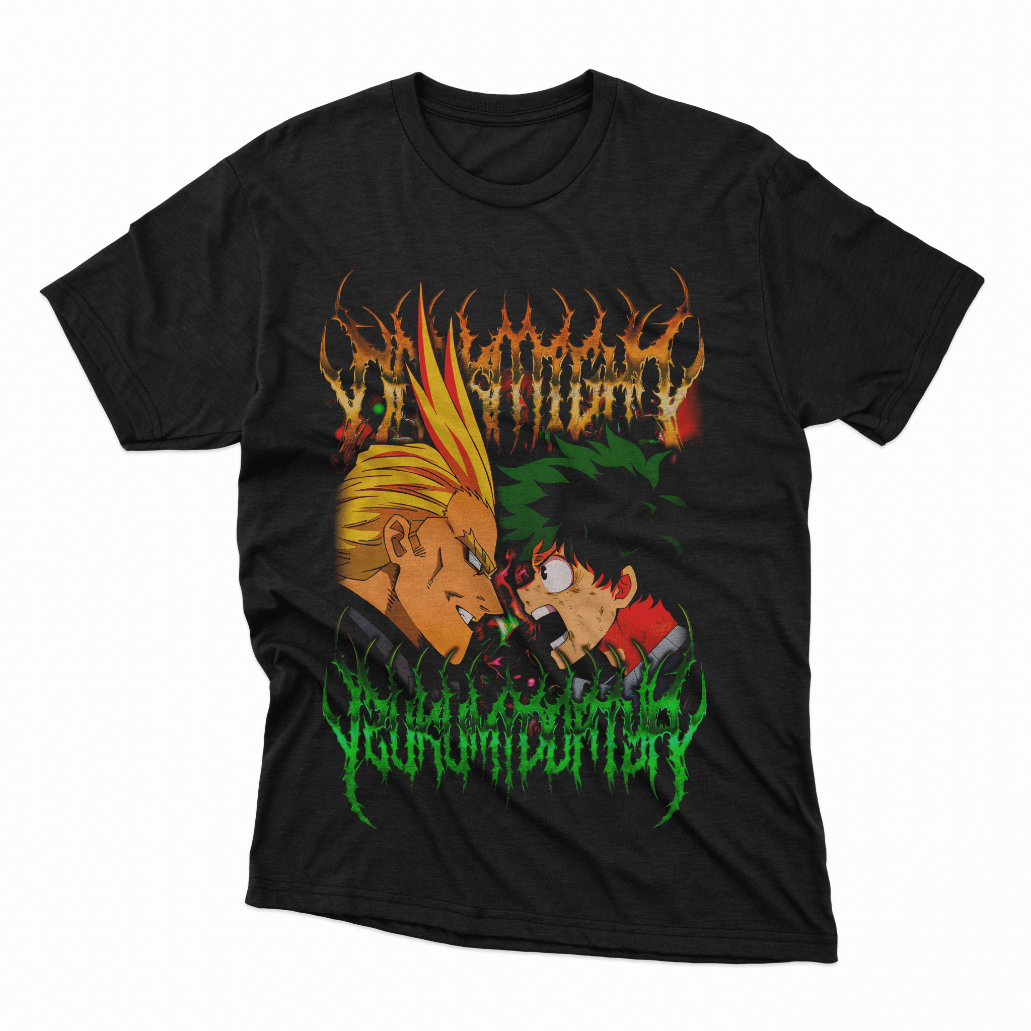 Playera Dark Might x Deku - D1 Corte Regular - Kiracases by Pulso creativo