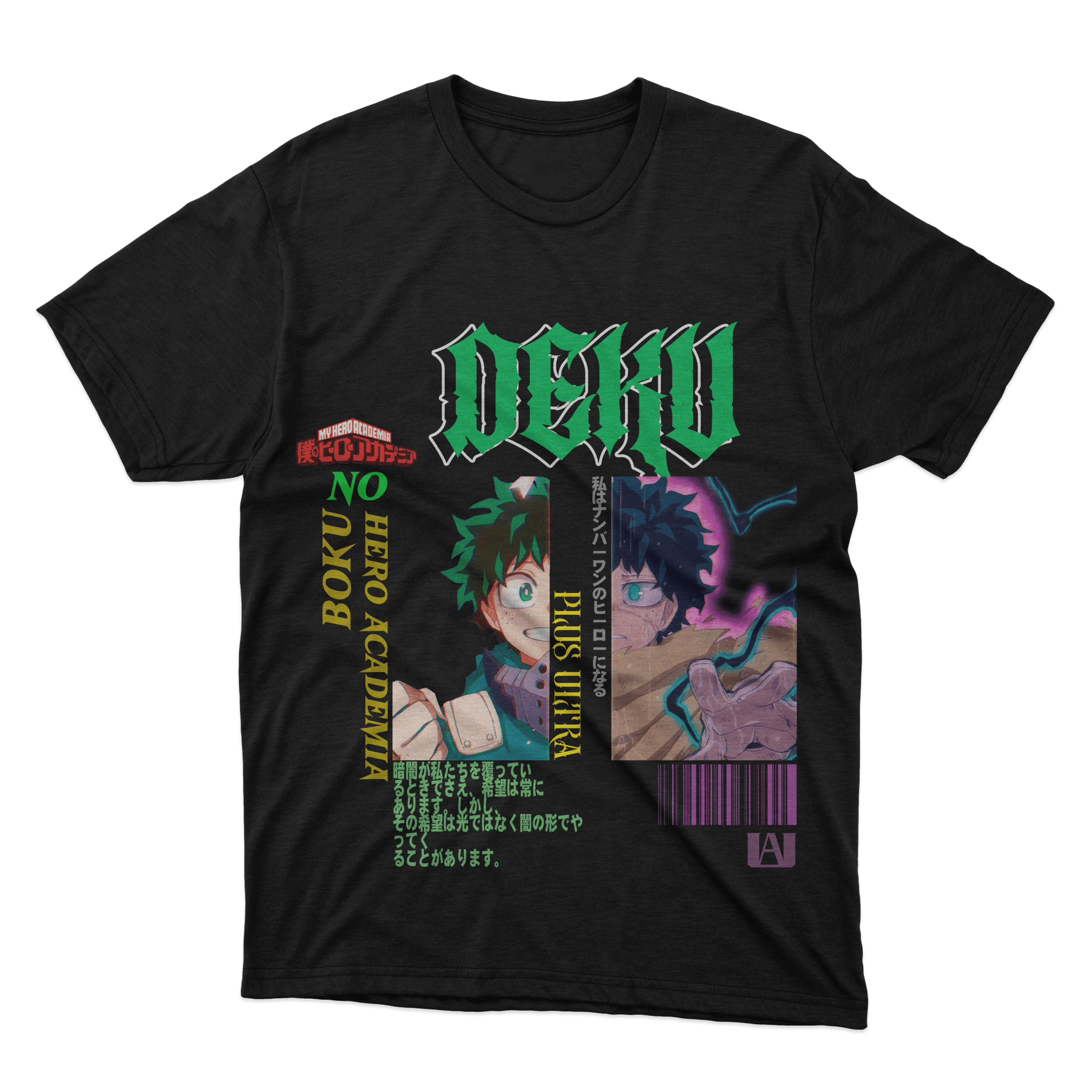 Playera Deku - BNH Corte Regular - Kiracases by Pulso creativo