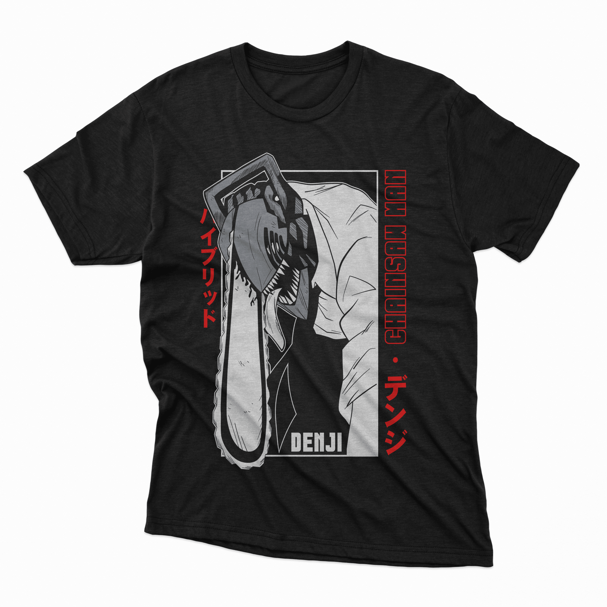 Playera Denji - D5 Corte Regular - Kiracases by Pulso creativo