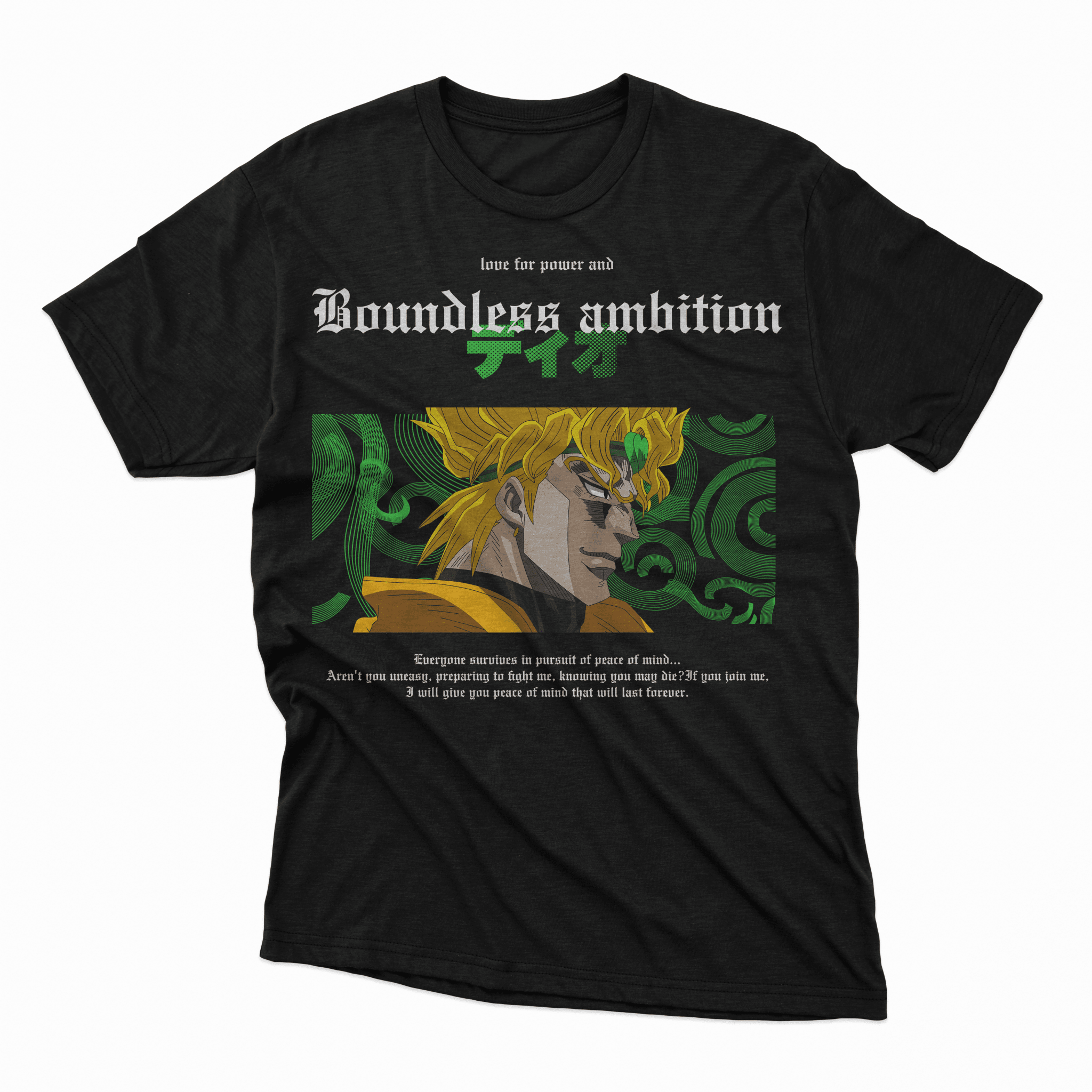 Playera Dio Brando - D1 (Corte Overzise y Corte Regular) - Kiracases by Pulso creativo