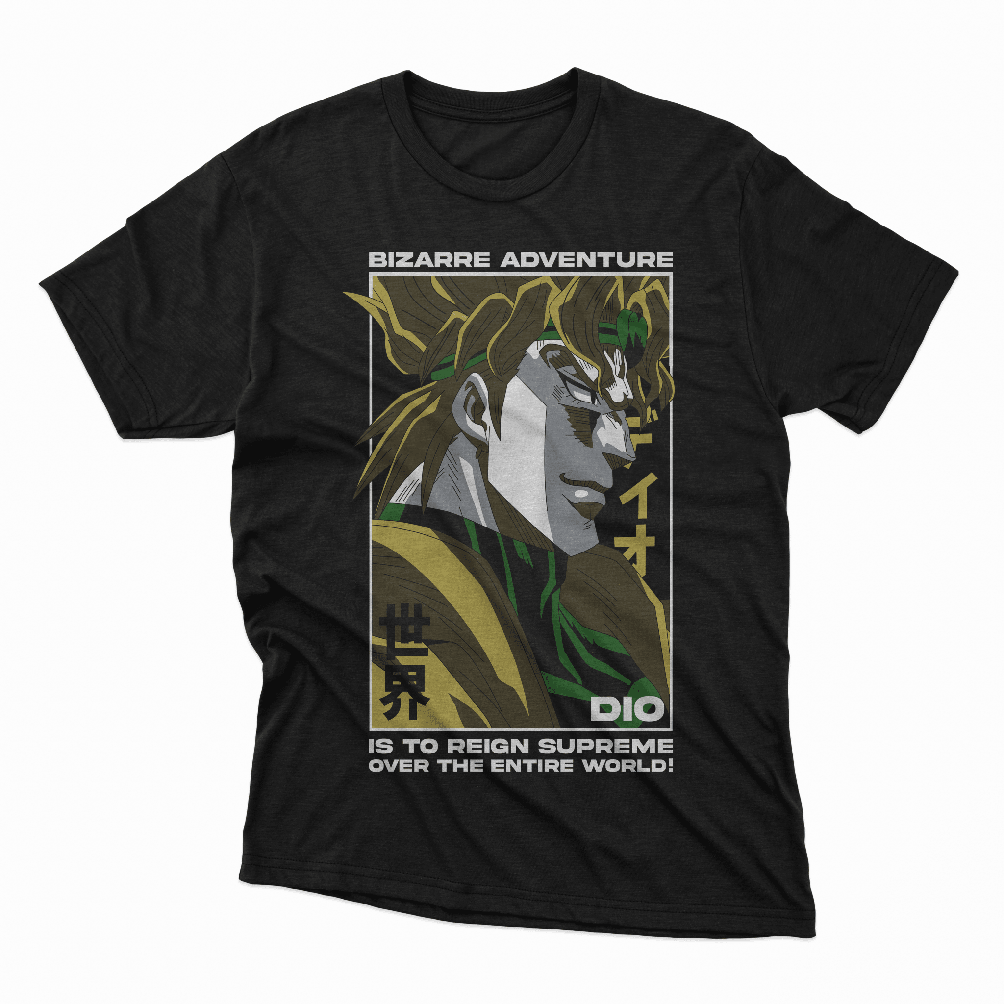 Playera Dio Brando - D2 Corte Regular - Kiracases by Pulso creativo