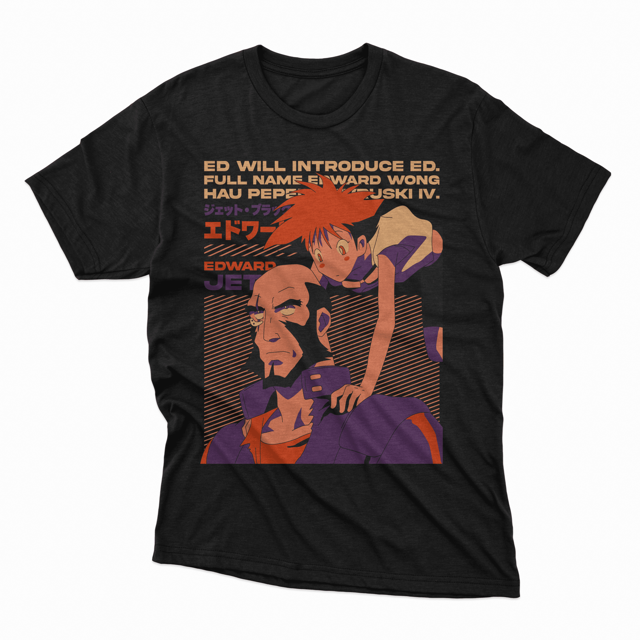 Playera Edward x Jet - D1 Corte Regular - Kiracases by Pulso creativo