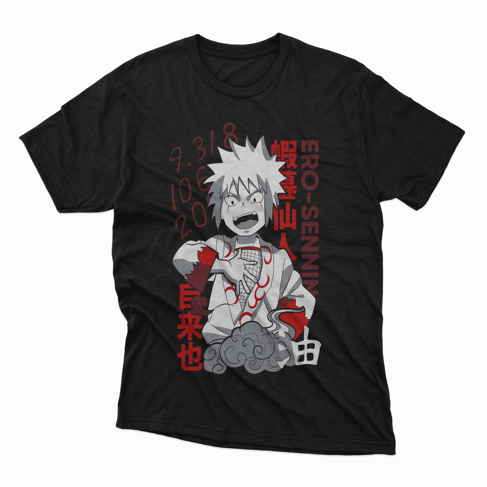 Playera Ero - Sennin - D1 (Corte Regular) - Kiracases by Pulso creativo