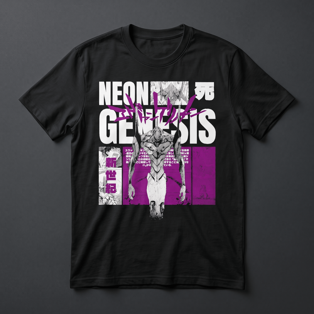 Playera EVA-01 - Evangelion - Kiracases by Pulso creativo