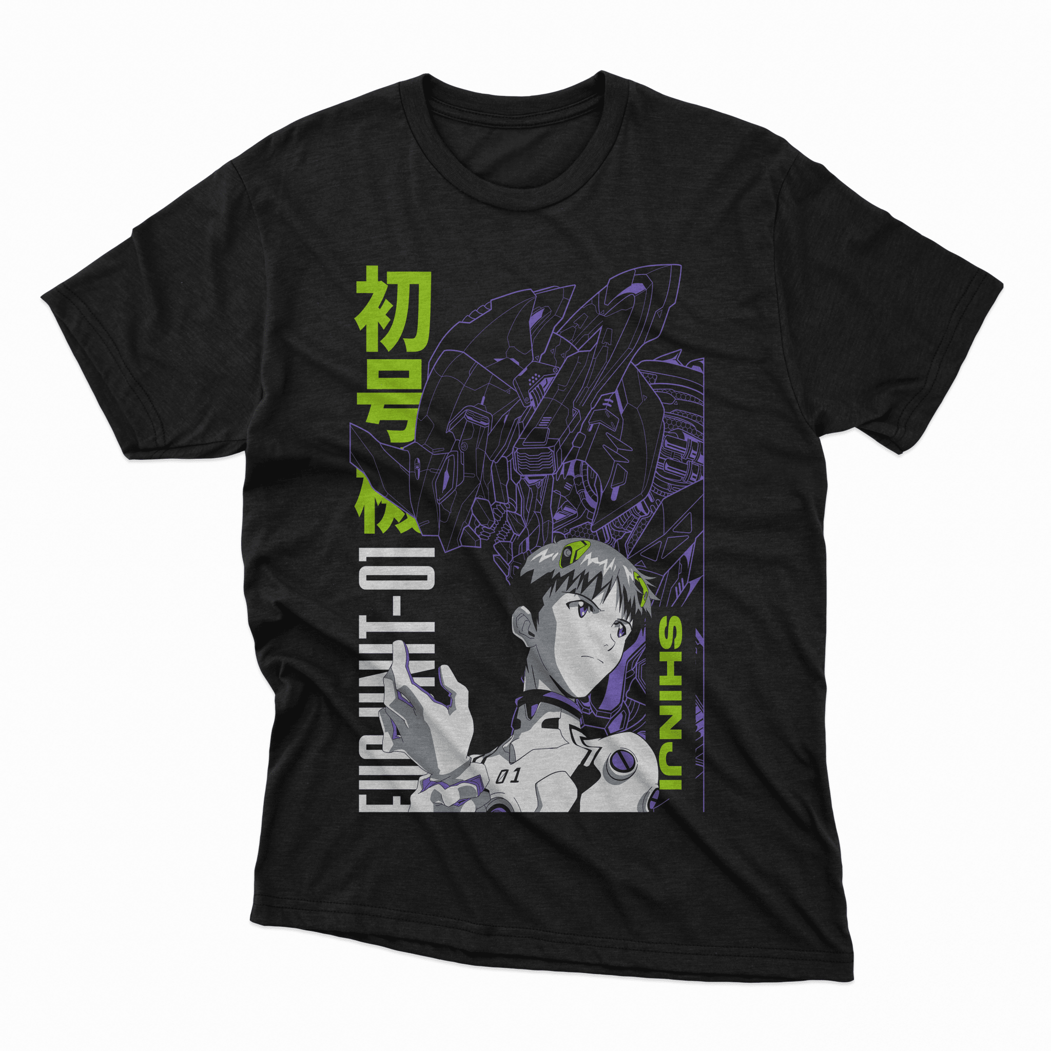 Playera Eva 01 x Shinji - D1 Corte Regular - Kiracases by Pulso creativo