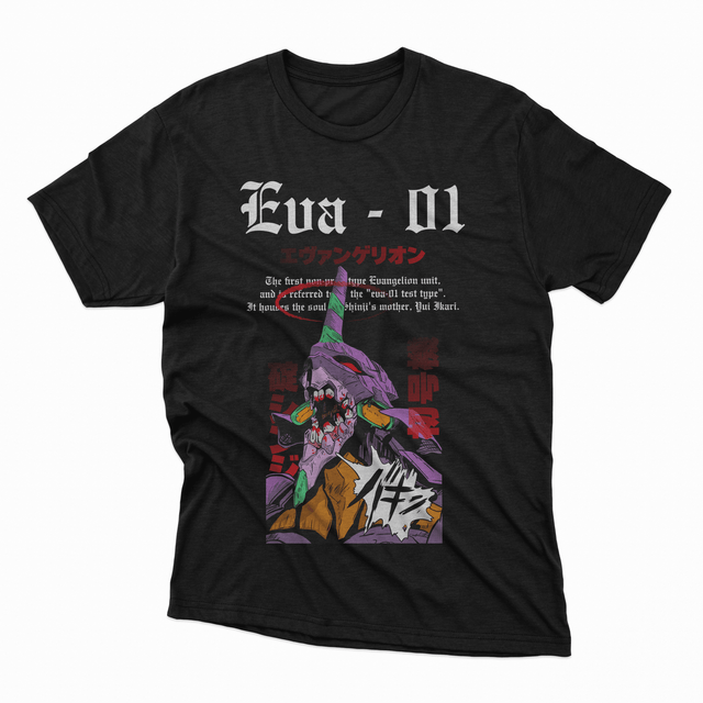 Playera Evangelion - Eva 01 - D2 Corte Regular - Kiracases by Pulso creativo