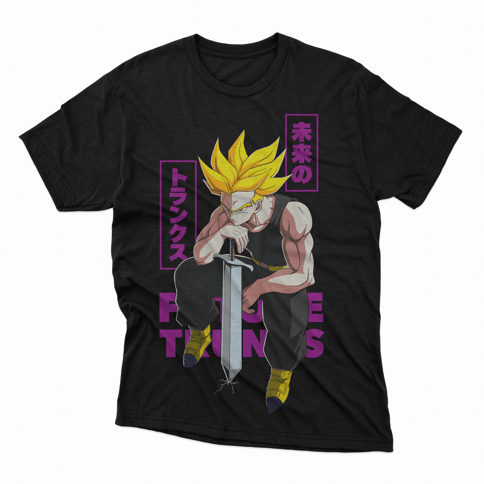 Playera Future Trunks - D1 (Corte Overzise y Corte Regular) - Kiracases by Pulso creativo