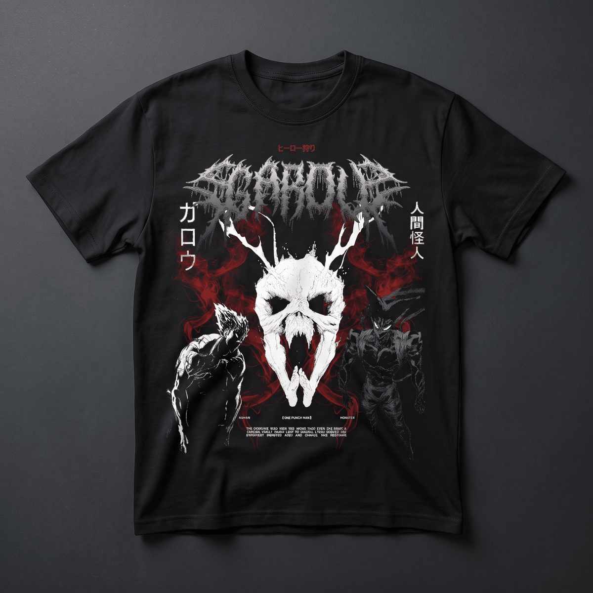 Playera Garou - One Punch Man - Kiracases by Pulso creativo