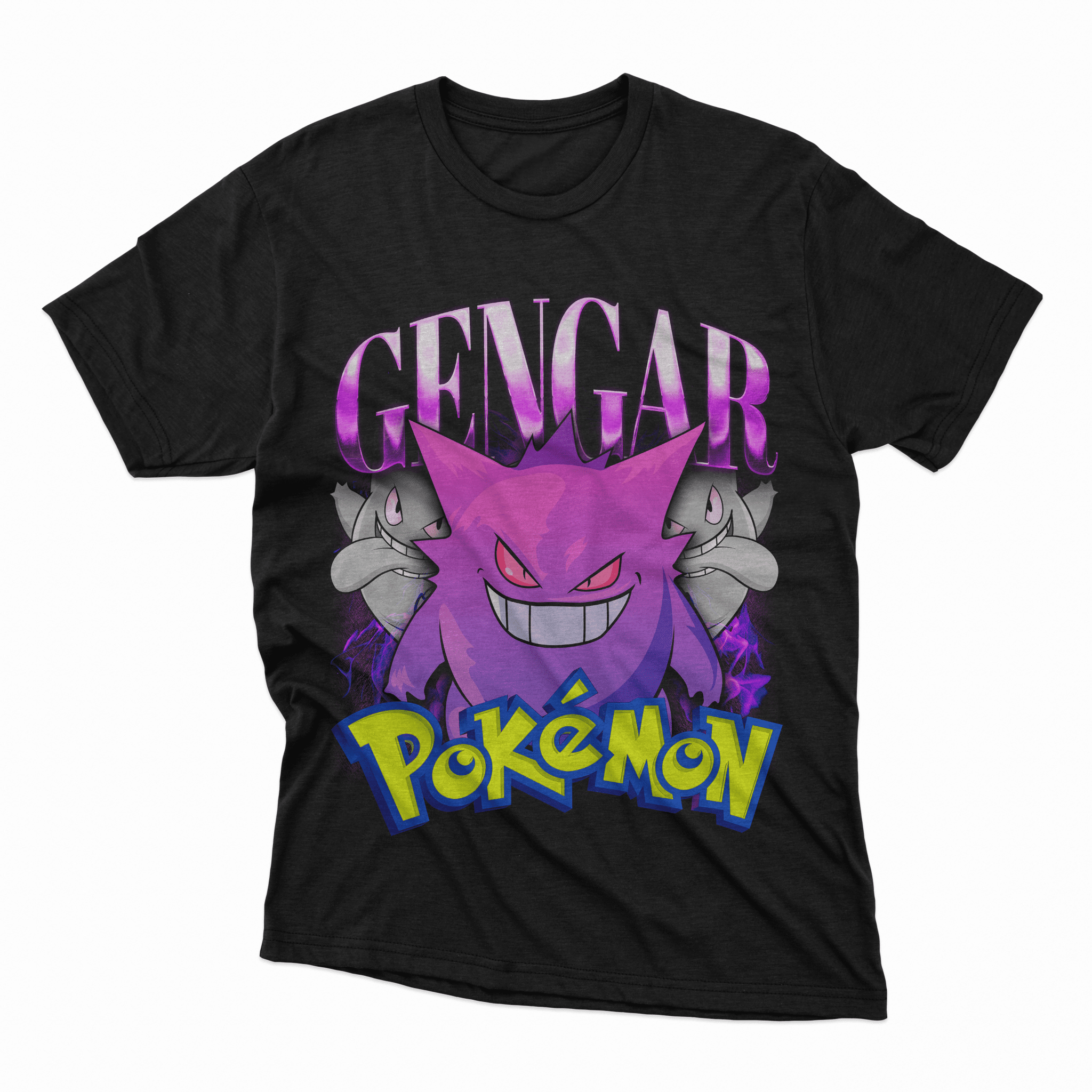 Playera Gengar - D1 Corte Regular - Kiracases by Pulso creativo