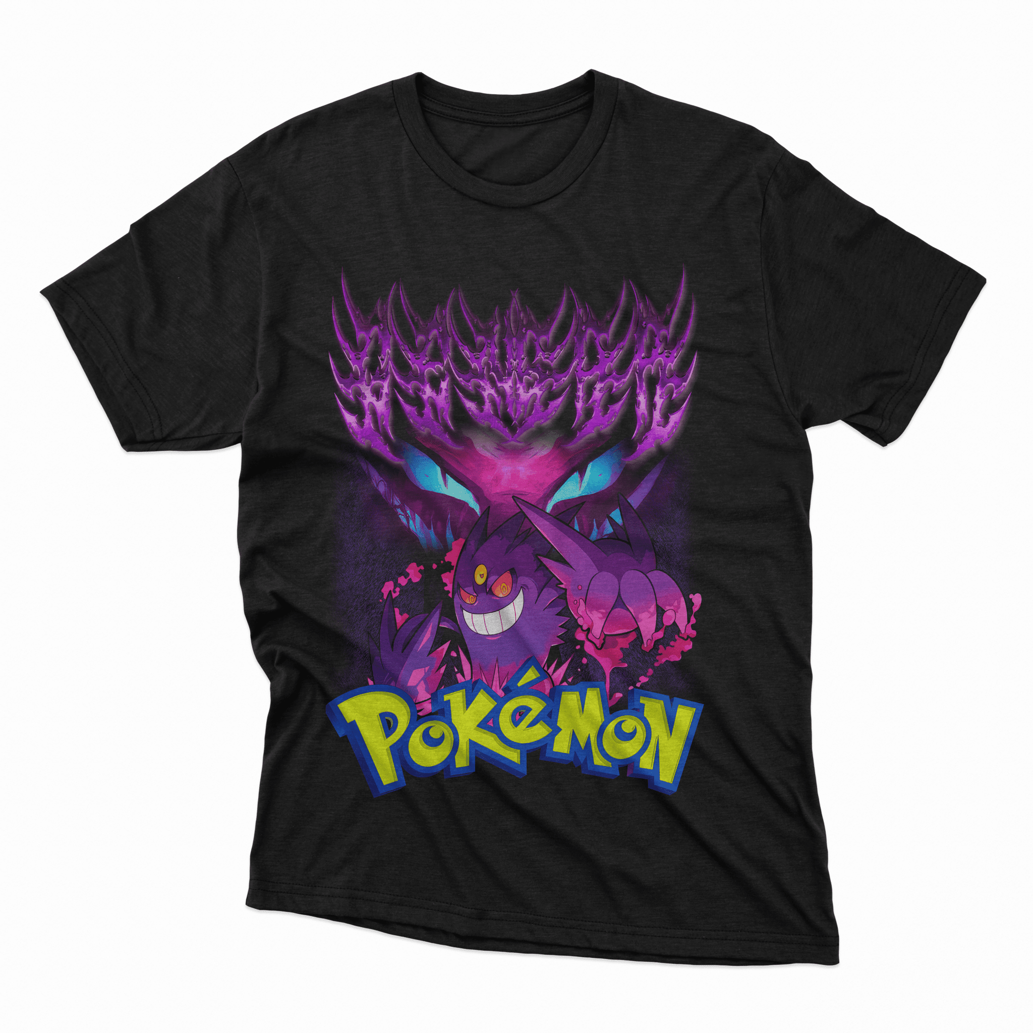 Playera Gengar - D3 Corte Regular - Kiracases by Pulso creativo