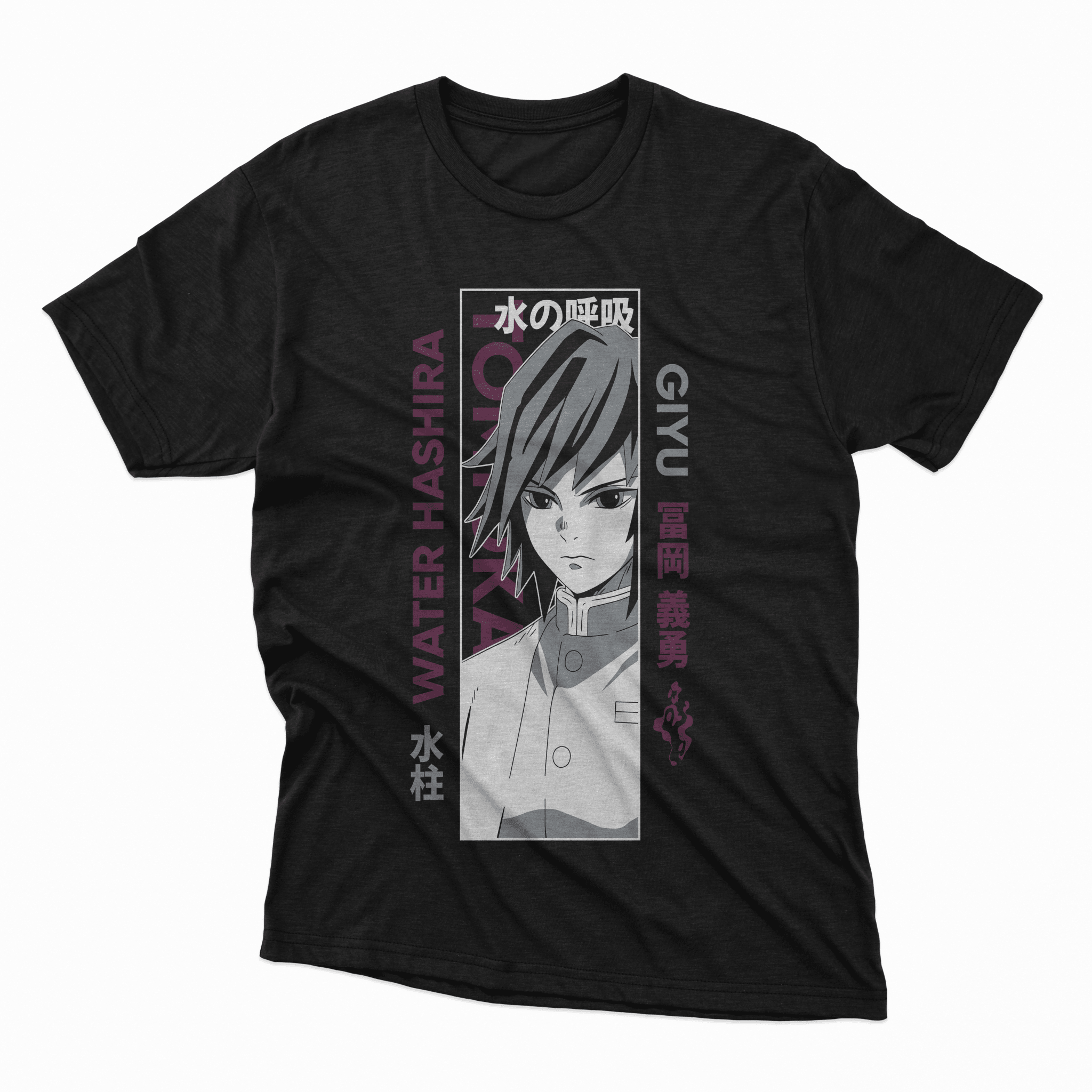 Playera Giyu Tomioka - D2 Corte Regular - Kiracases by Pulso creativo