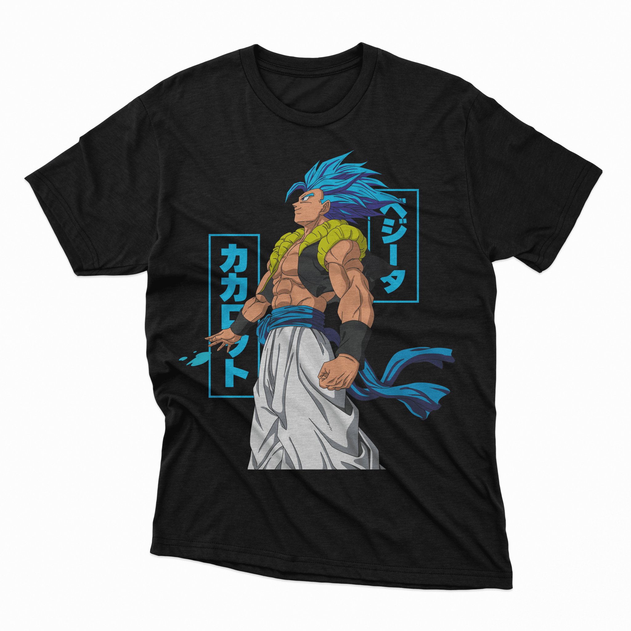 Playera Gogeta - D1 (Corte Overzise y Corte Regular) - Kiracases by Pulso creativo