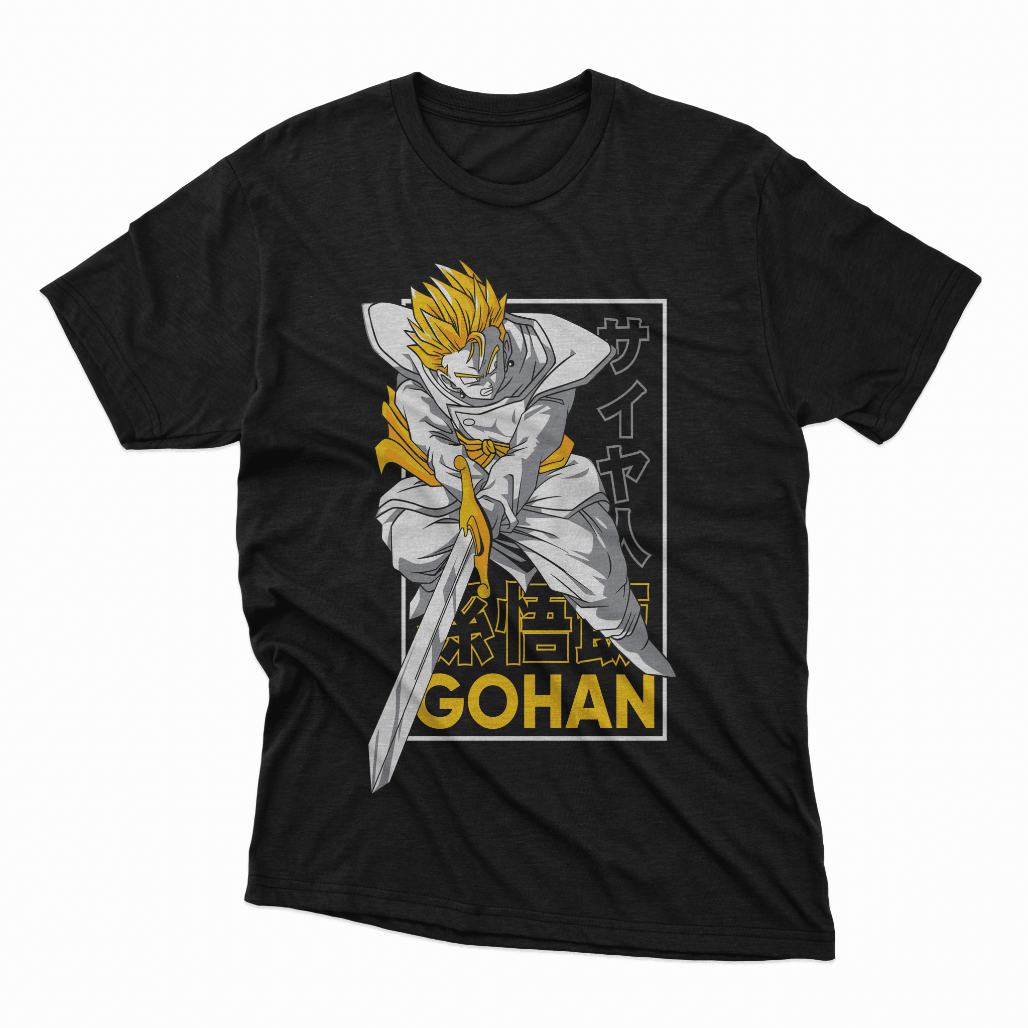 Playera Gohan - D1 Corte Regular - Kiracases by Pulso creativo