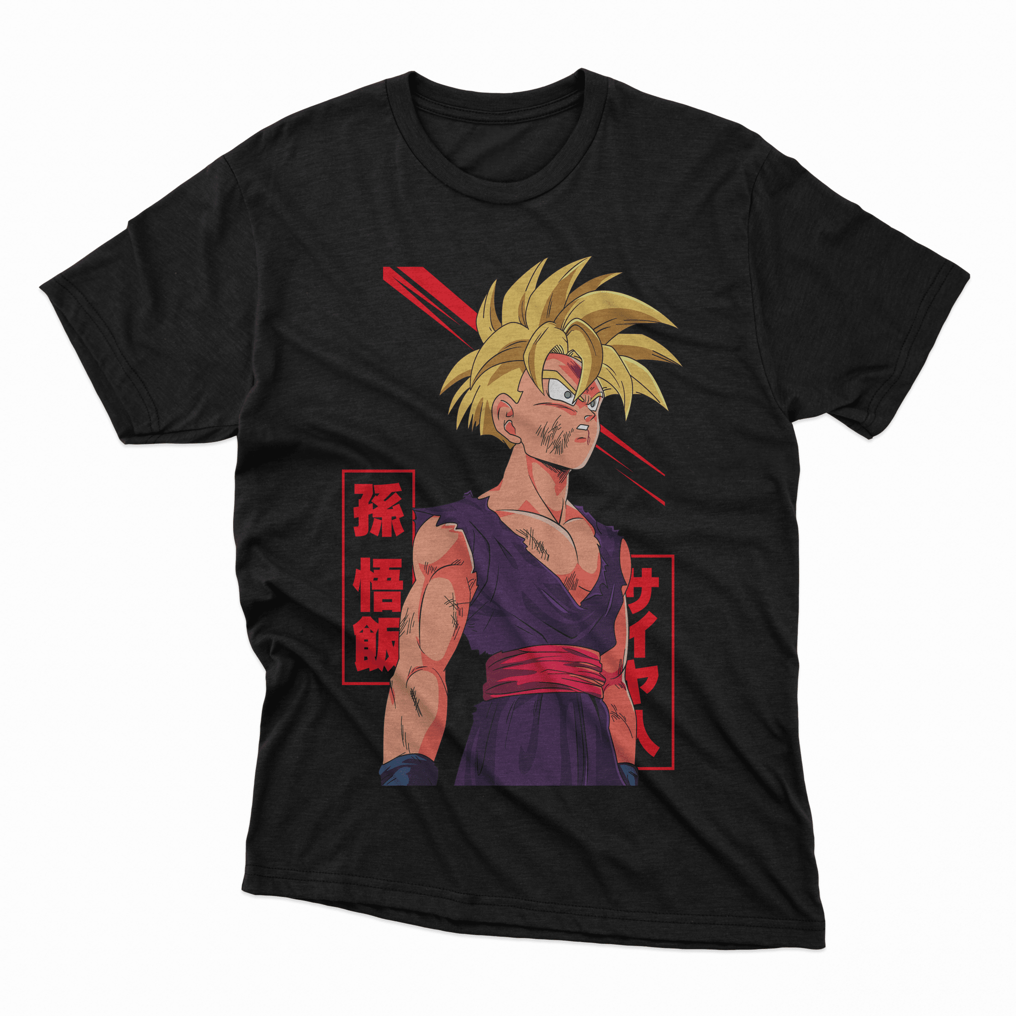 Playera Gohan - D2 Corte Regular - Kiracases by Pulso creativo