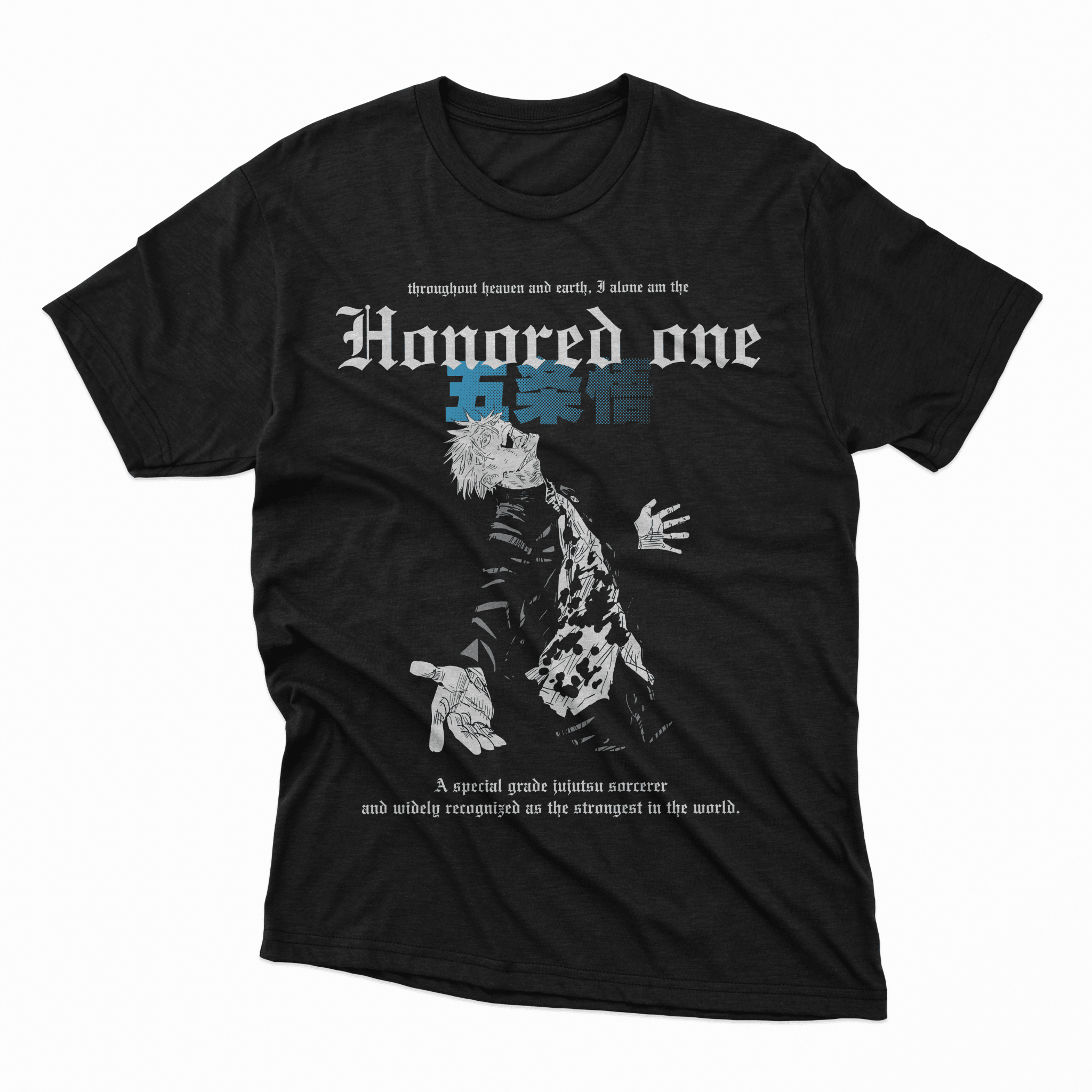 Playera Gojo - D1 Corte Regular - Kiracases by Pulso creativo