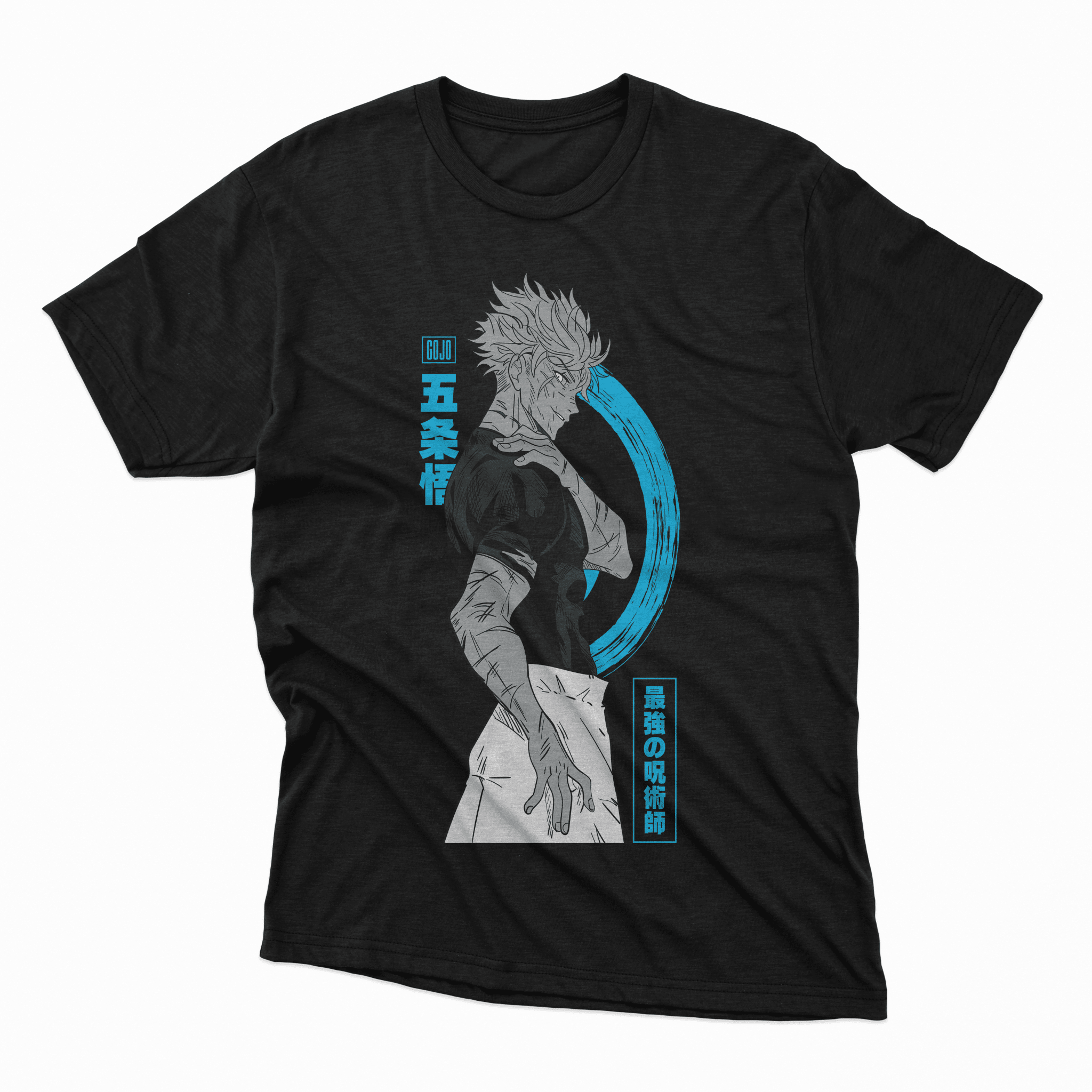 Playera Gojo - D3 Corte Regular - Kiracases by Pulso creativo