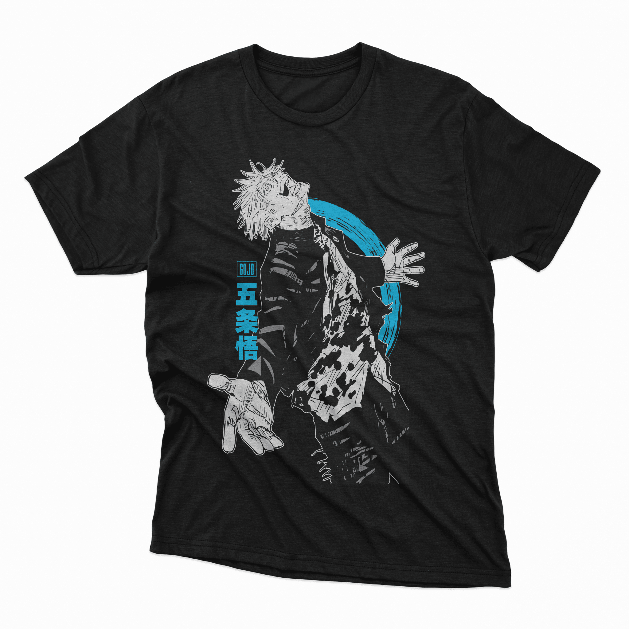 Playera Gojo - D4 Corte Regular - Kiracases by Pulso creativo