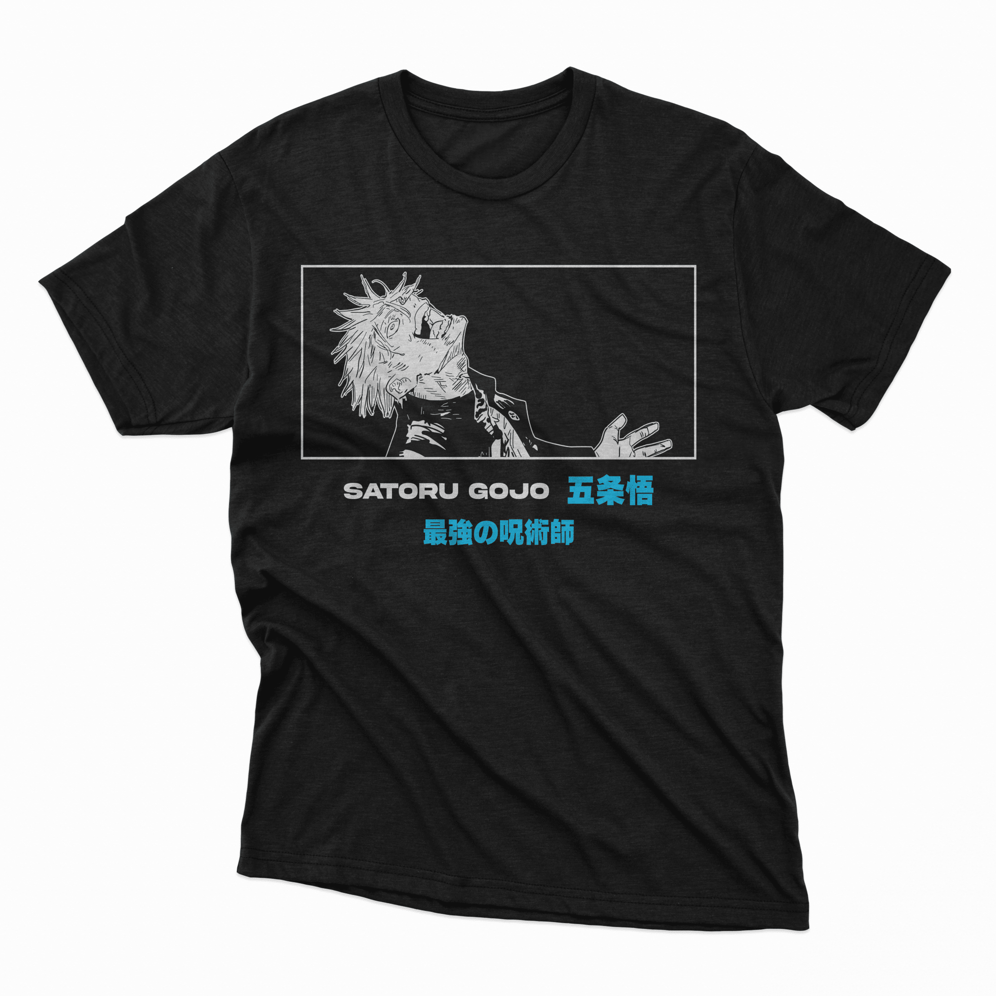 Playera Gojo - D7 Corte Regular - Kiracases by Pulso creativo