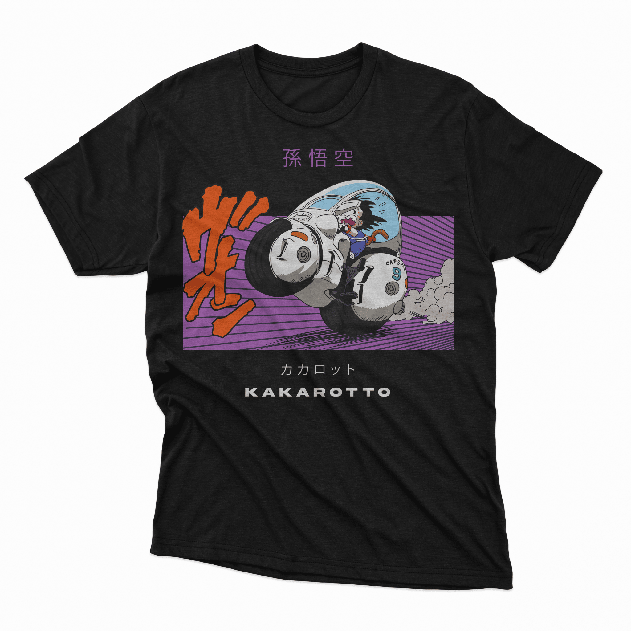 Playera Goku - D1 (Corte Overzise y Corte Regular) - Kiracases by Pulso creativo