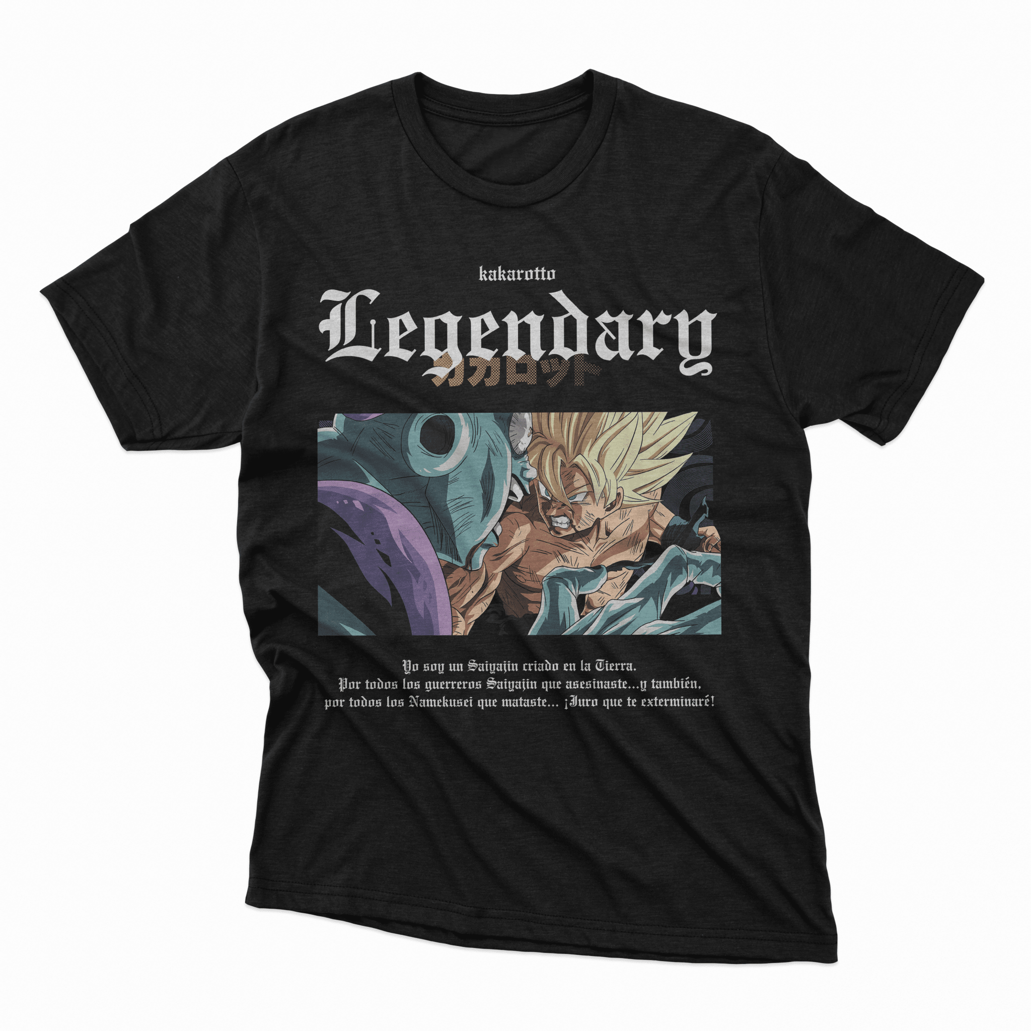 Playera Goku - D1 Corte Regular - Kiracases by Pulso creativo