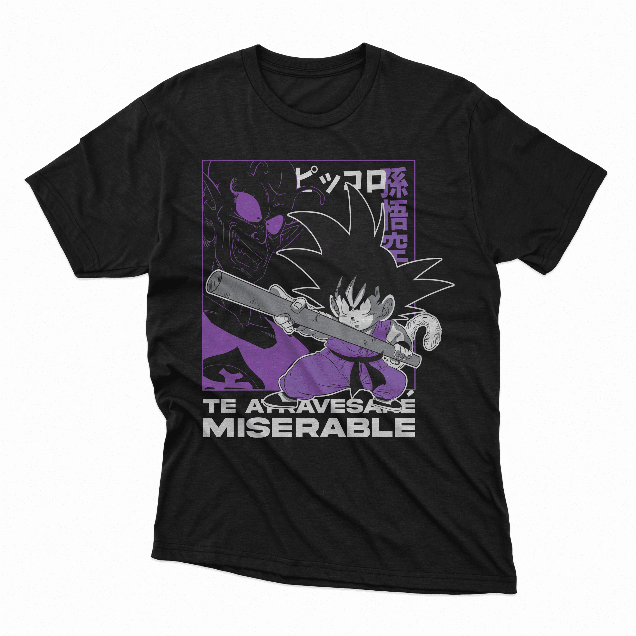 Playera Goku - D7 Corte Regular - Kiracases by Pulso creativo