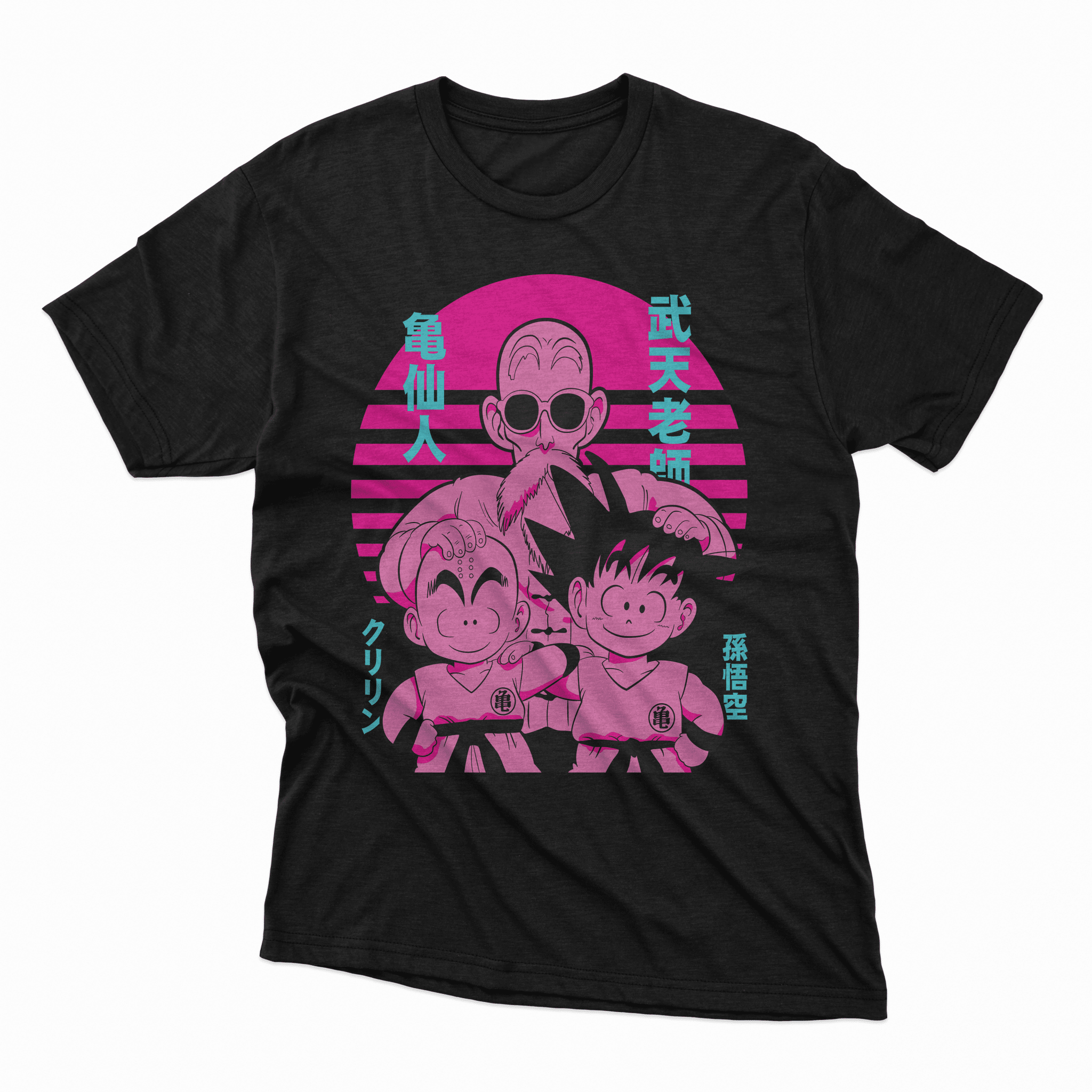 Playera Goku x Roshi x Krillin - D1 Corte Regular - Kiracases by Pulso creativo
