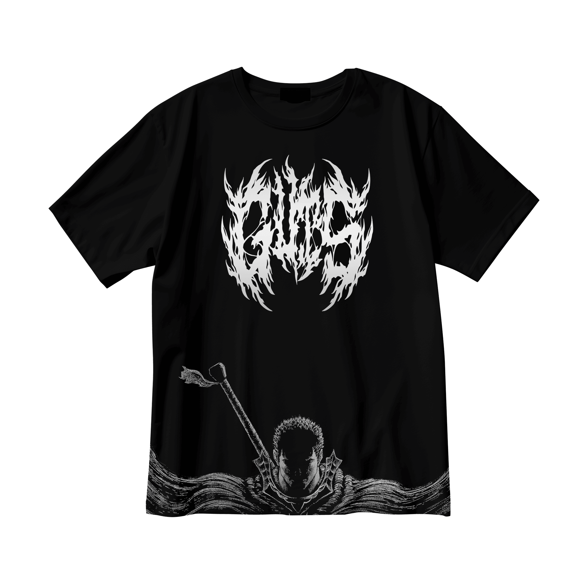 Playera Guts - Berserk Corte Regular - Kiracases by Pulso creativo