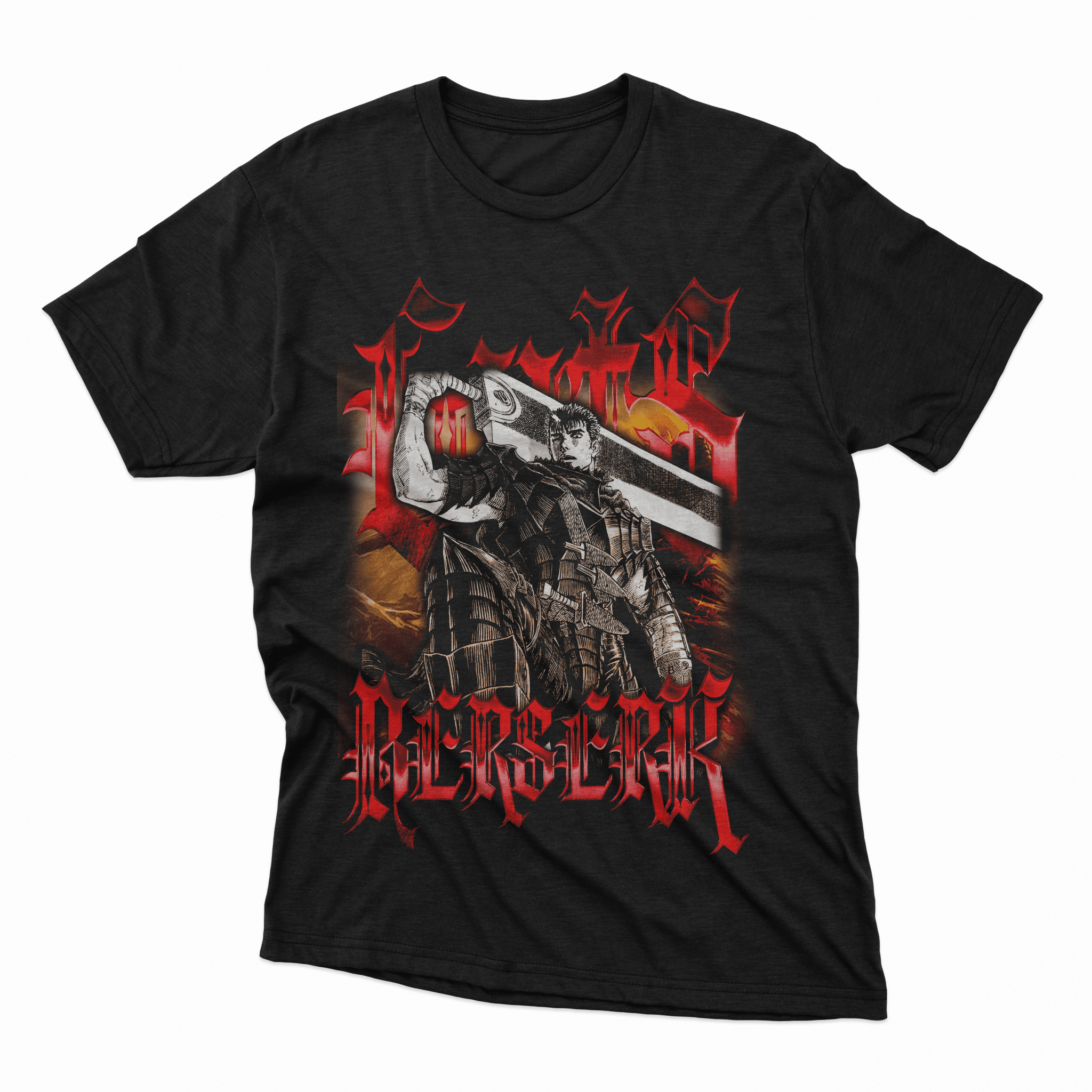 Playera GUTS - D10 Corte Regular - Kiracases by Pulso creativo