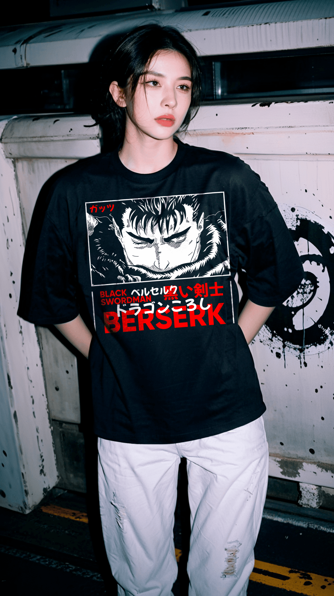 Playera Guts - D3 (Corte Overzise y Corte Regular) - Kiracases by Pulso creativo