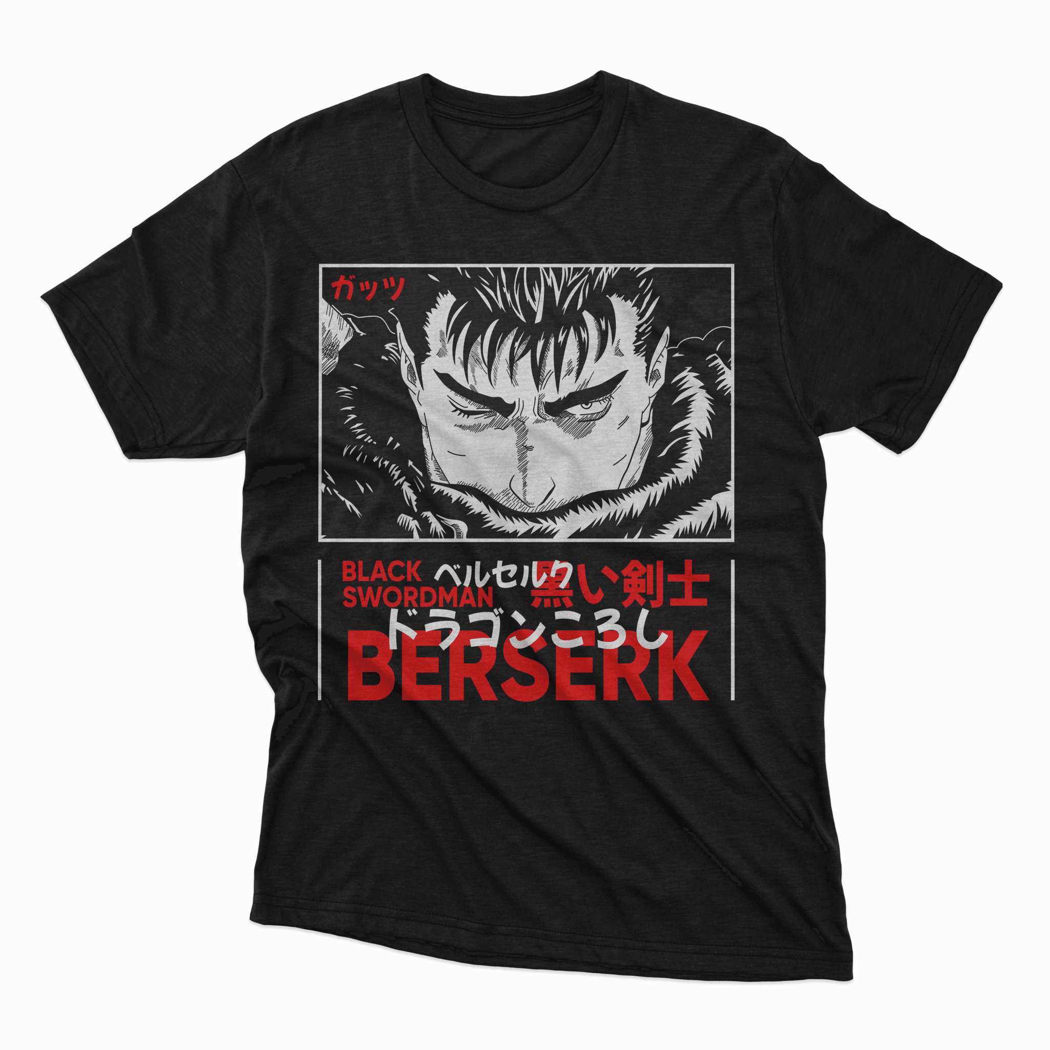 Playera Guts - D3 (Corte Overzise y Corte Regular) - Kiracases by Pulso creativo