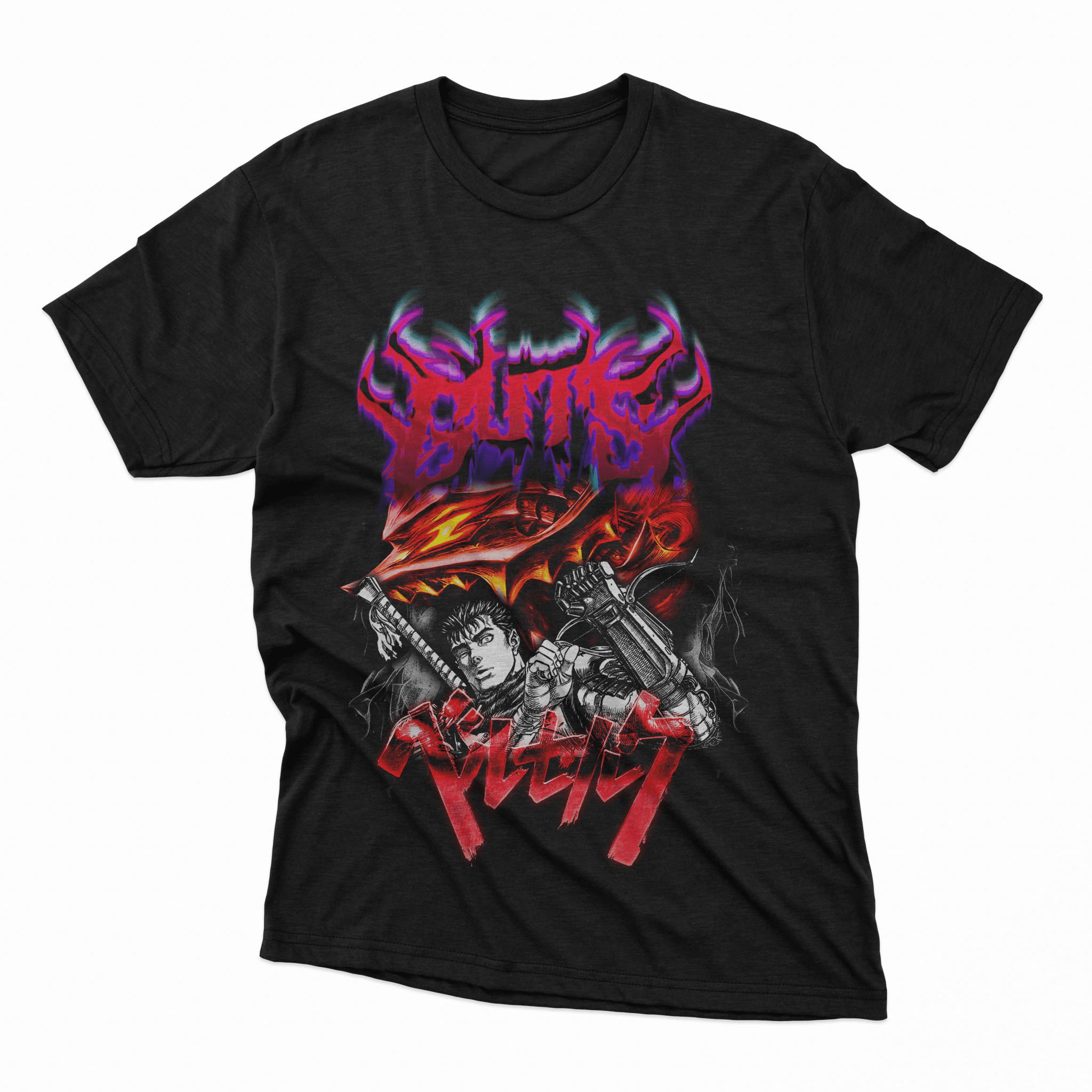 Playera GUTS - D7 Corte Regular - Kiracases by Pulso creativo