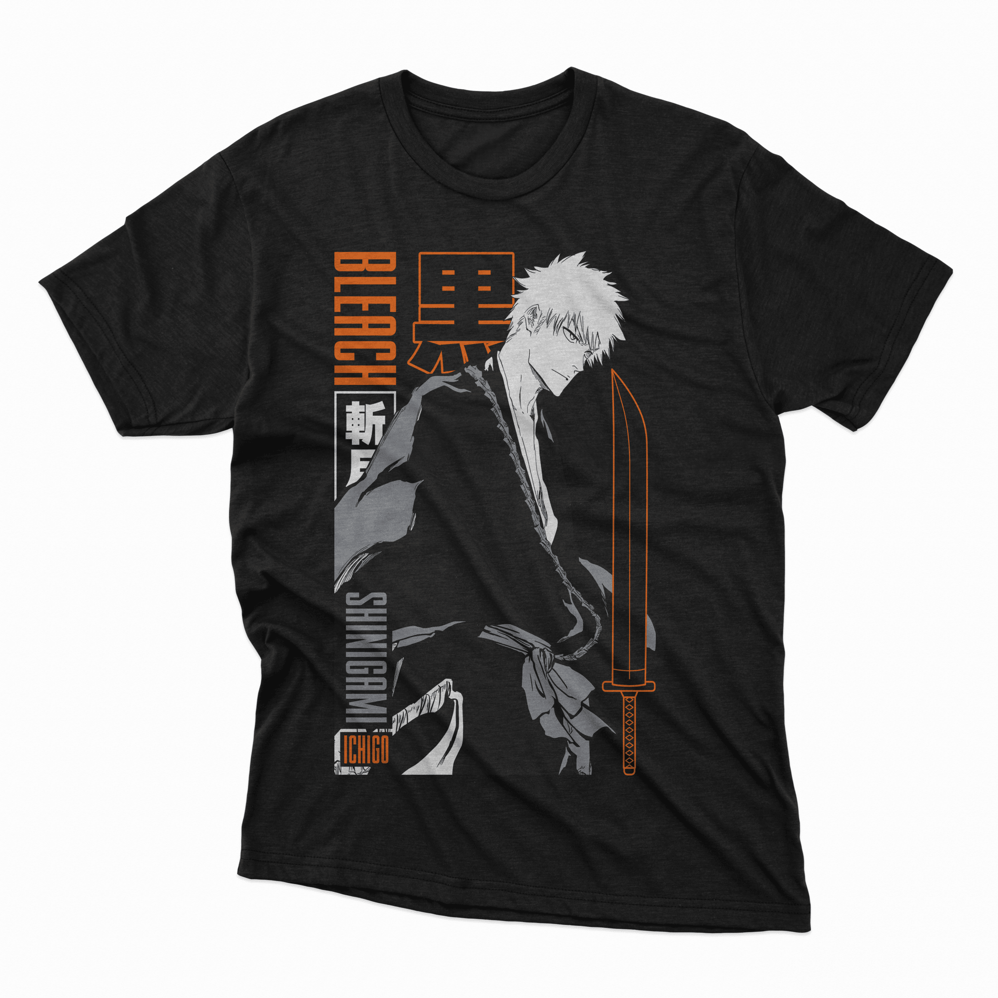 Playera Ichigo - D2 (Corte Overzise y Corte Regular) - Kiracases by Pulso creativo