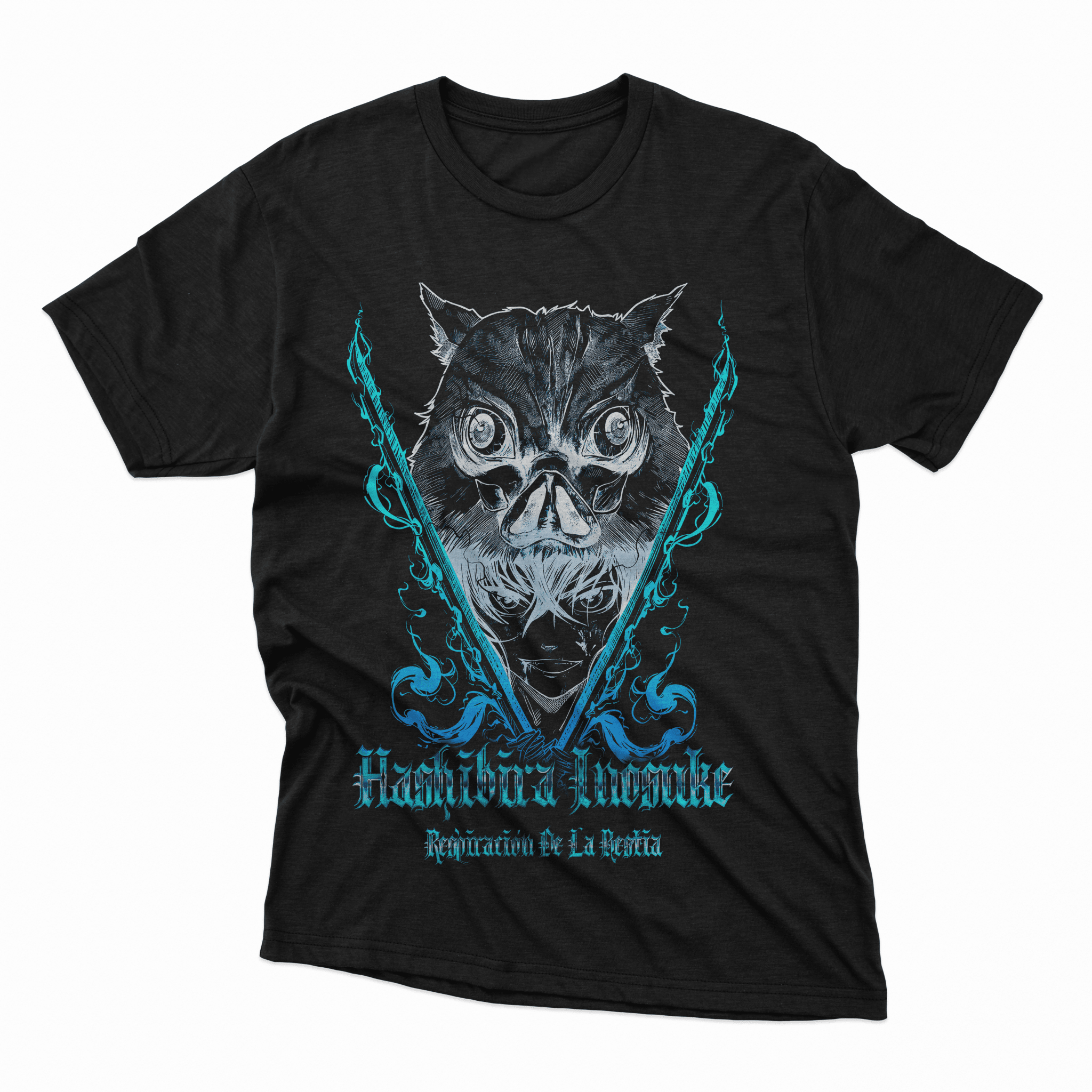 Playera Inosuke - D1 Corte Regular - Kiracases by Pulso creativo
