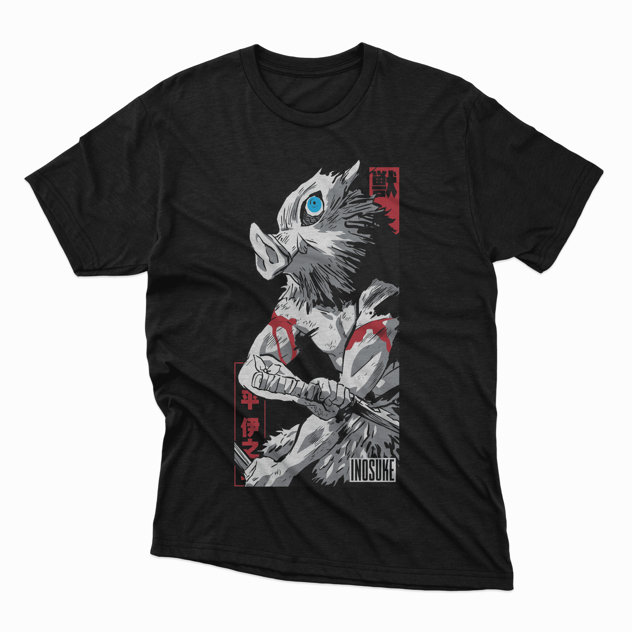 Playera Inosuke - D4 Corte Regular - Kiracases by Pulso creativo