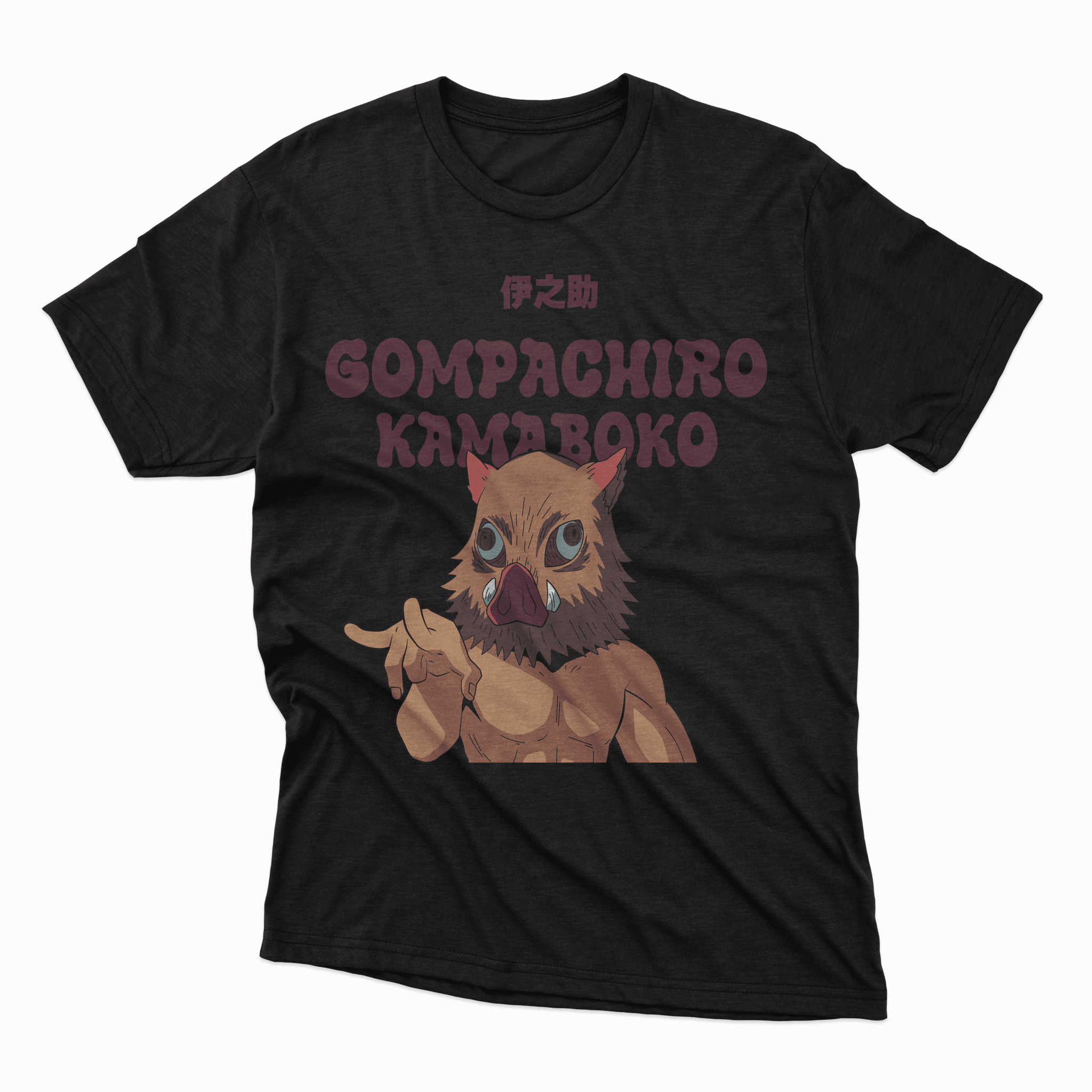 Playera Inosuke - D5 Corte Regular - Kiracases by Pulso creativo