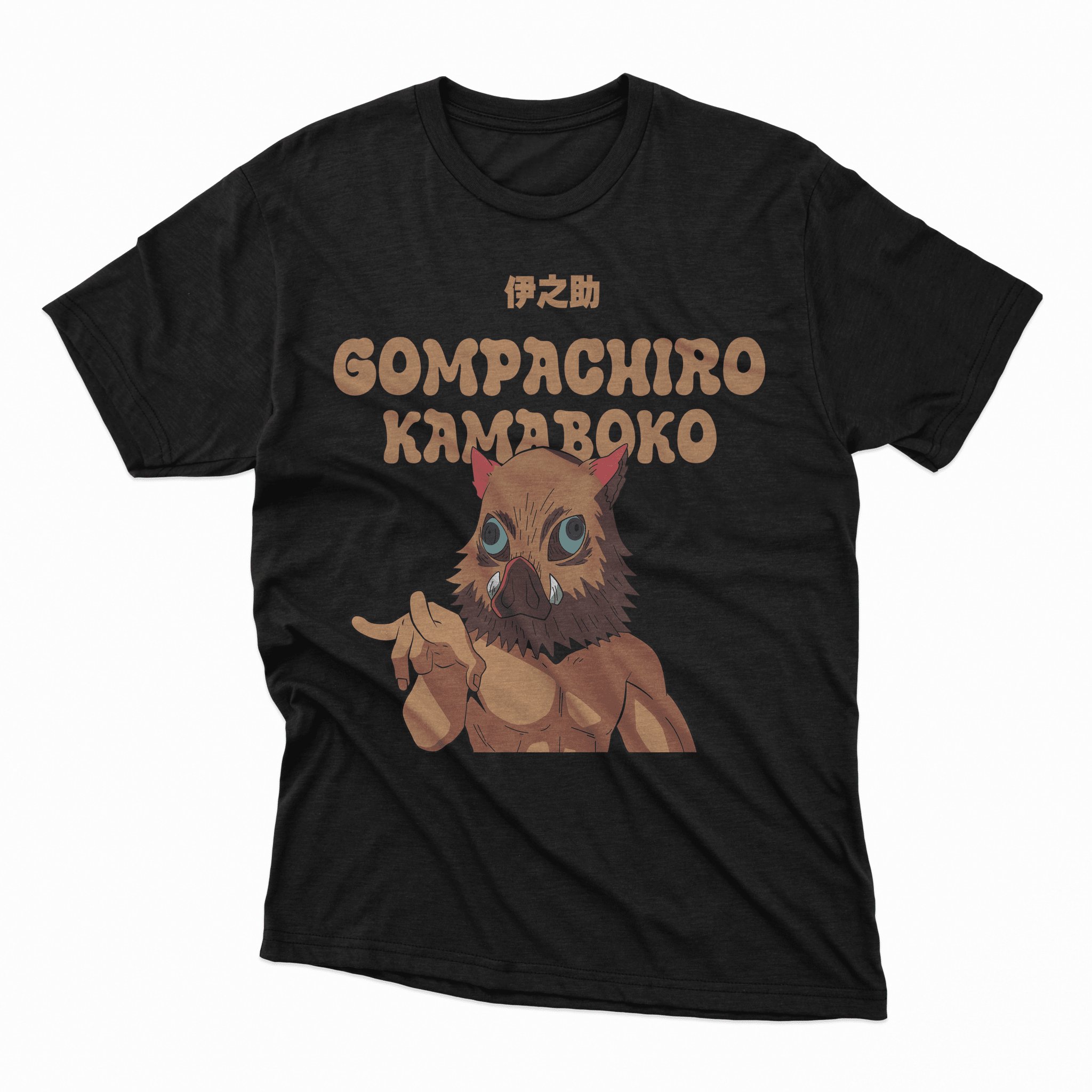 Playera Inosuke - D6 Corte Regular - Kiracases by Pulso creativo