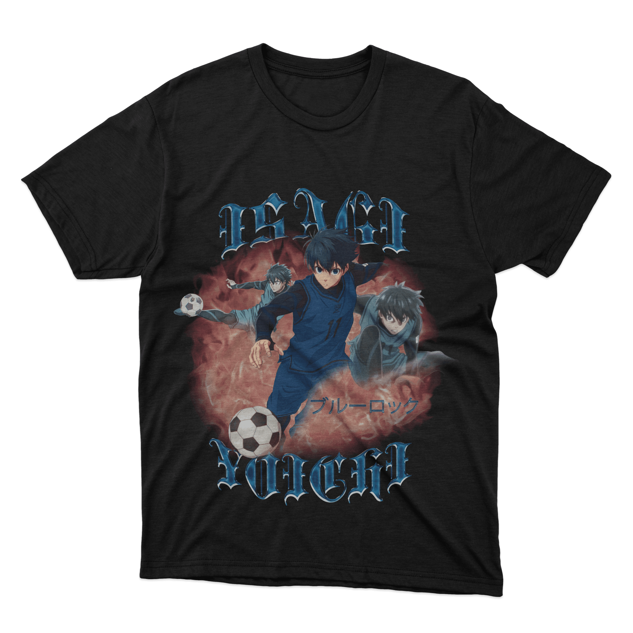 Playera Isagi - Blue Lock Corte Regular - Kiracases by Pulso creativo