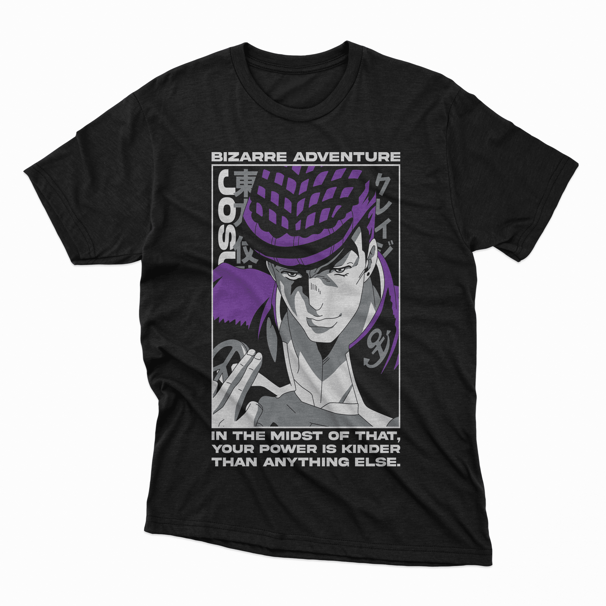 Playera Josuke - D1 Corte Regular - Kiracases by Pulso creativo