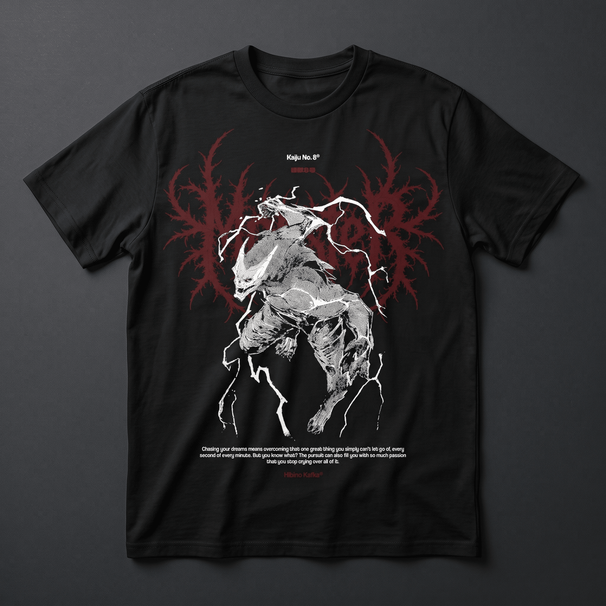 Playera Kafka Hibino - Kaiju No. 8 - Kiracases by Pulso creativo