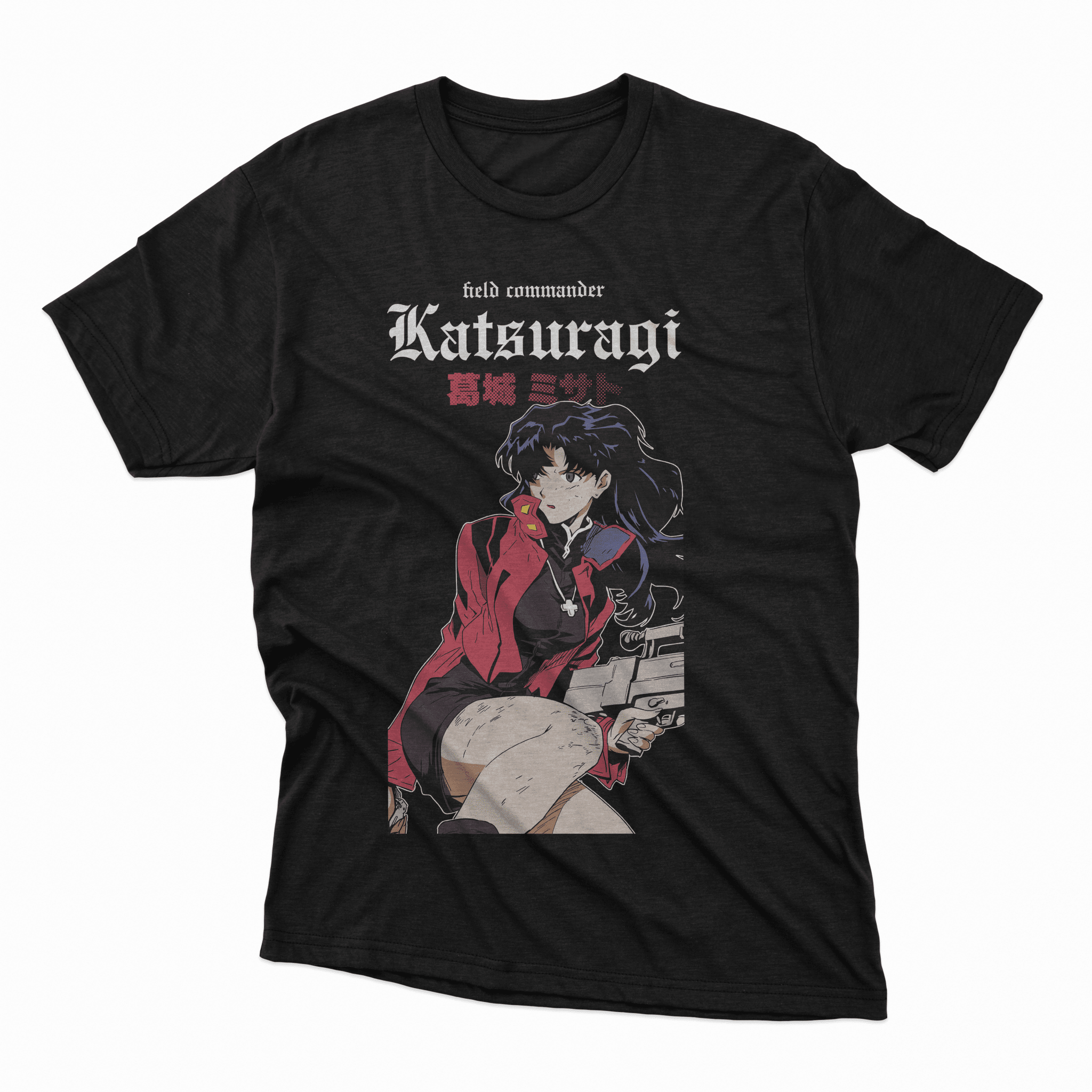 Playera Katsuragi - D1 Corte Regular - Kiracases by Pulso creativo