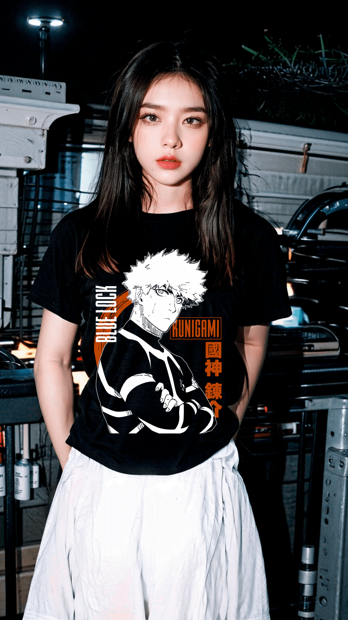 Playera Kunigami - D1 Corte Regular - Kiracases by Pulso creativo