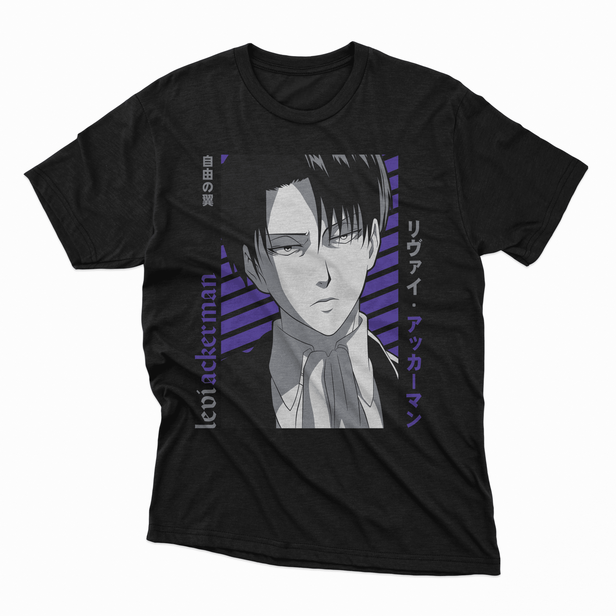 Playera Levi Ackerman - D2 (Corte Regular) - Kiracases by Pulso creativo